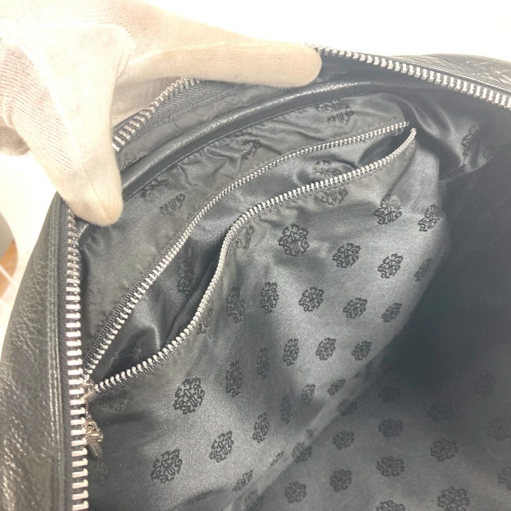Chrome Hearts Chrome Hearts Bs Flare Porte-Documents Briefcase Tote Bag Shoulder Shawl Business Leather Unisex Black Size ONE SIZE - 5 Thumbnail