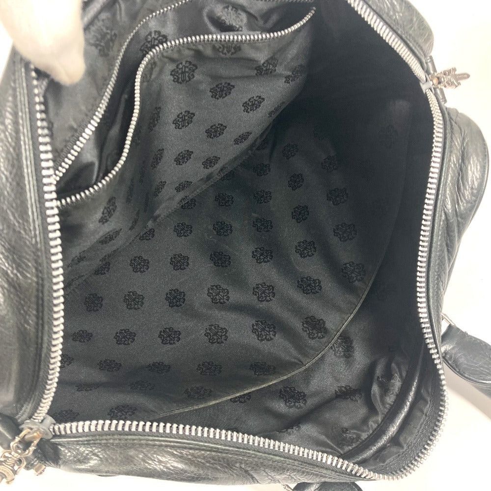 Chrome Hearts Chrome Hearts Bs Flare Porte-Documents Briefcase Tote Bag Shoulder Shawl Business Leather Unisex Black Size ONE SIZE - 4 Thumbnail