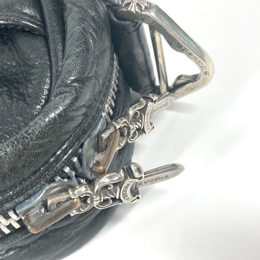 Chrome Hearts Chrome Hearts Bs Flare Porte-Documents Briefcase Tote Bag Shoulder Shawl Business Leather Unisex Black Size ONE SIZE - 12 Thumbnail