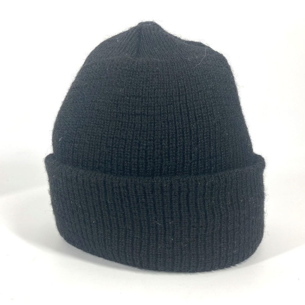 Chrome Hearts Chrome Hearts Ch Logo Beanie Chapeau Knitted Hat Knit Cap Wool Unisex Black Size ONE SIZE - 2 Thumbnail