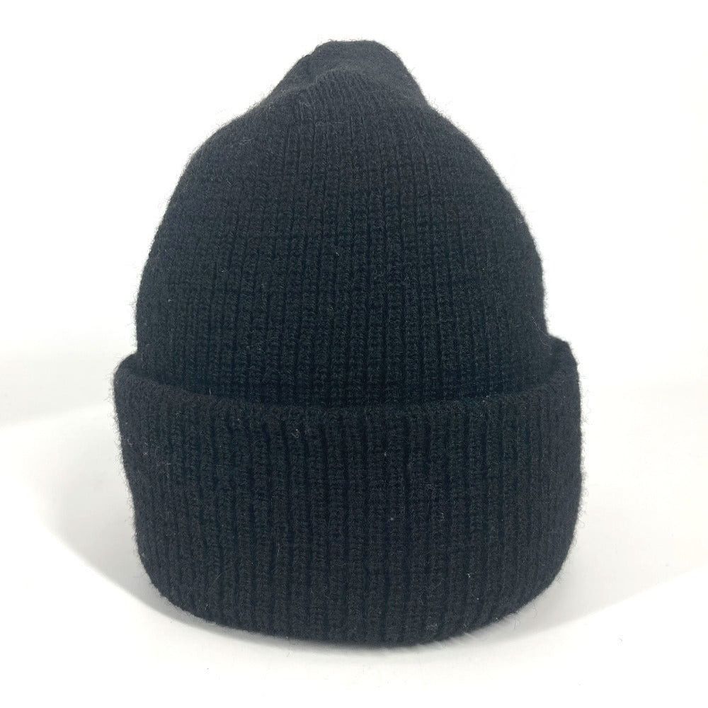 Chrome Hearts Chrome Hearts Ch Logo Beanie Chapeau Knitted Hat Knit Cap Wool Unisex Black Size ONE SIZE - 3 Thumbnail