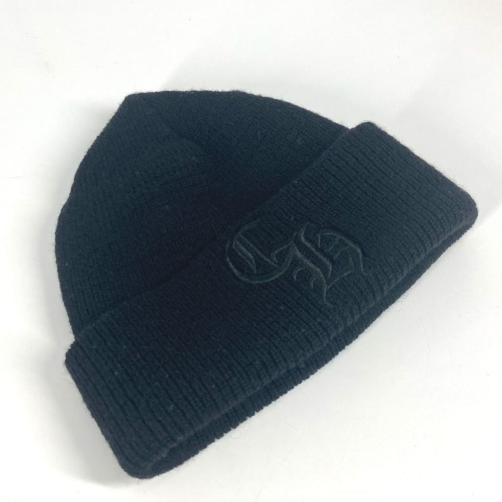 Chrome Hearts Chrome Hearts Ch Logo Beanie Chapeau Knitted Hat Knit Cap Wool Unisex Black Size ONE SIZE - 6 Thumbnail