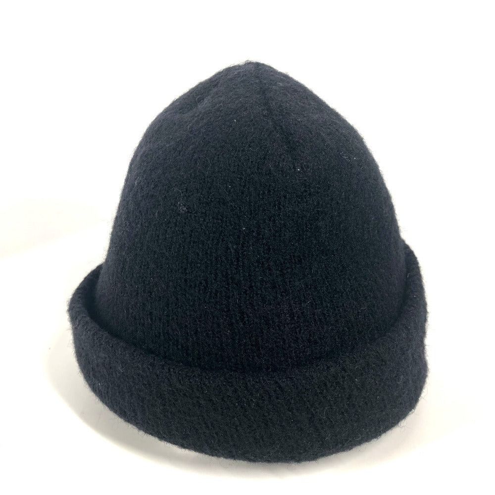Chrome Hearts Chrome Hearts Horseshoe Logo Bicolor Beanie Chapeau Knitted Hat Knit Cap Wool Unisex Black Size ONE SIZE - 3 Thumbnail