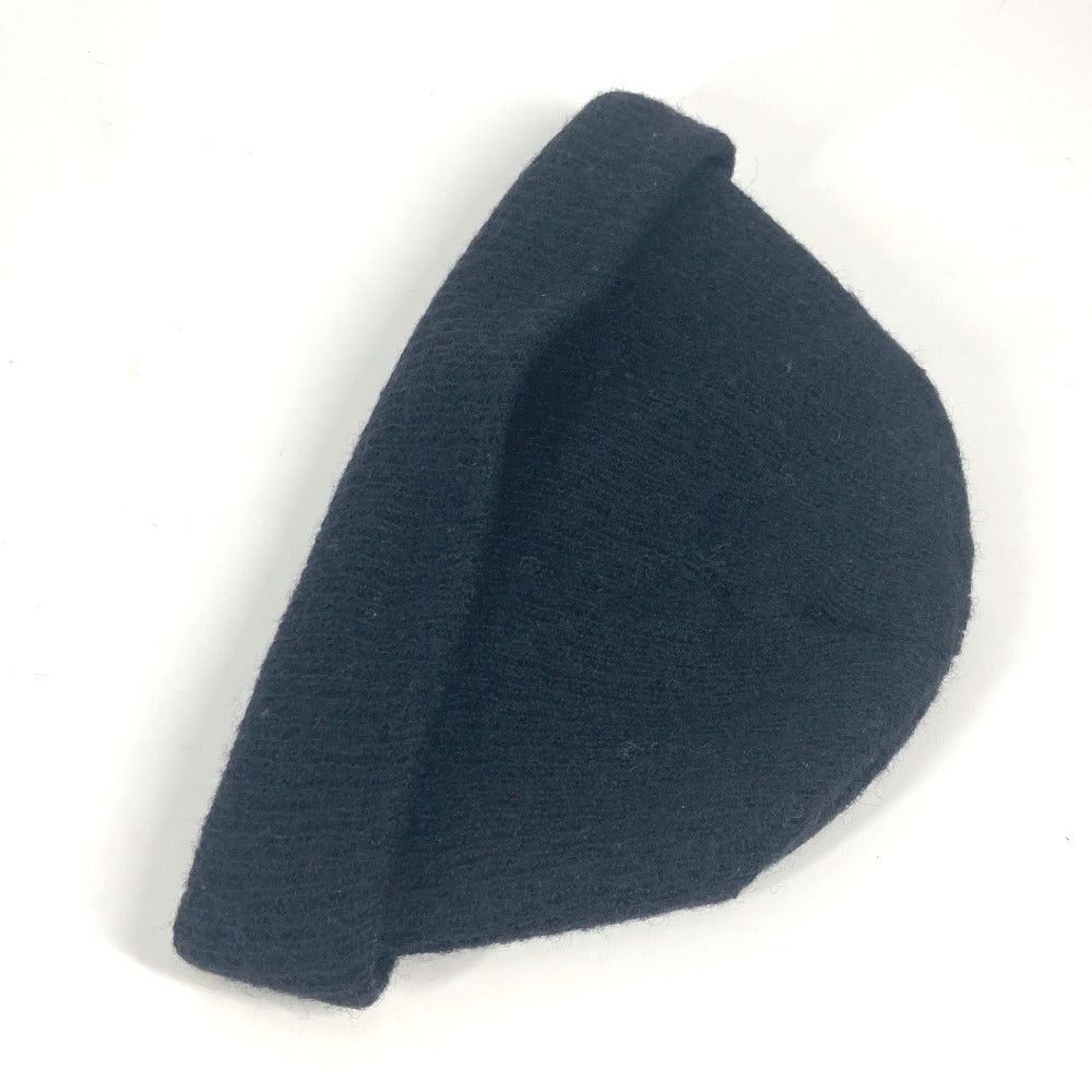Chrome Hearts Chrome Hearts Horseshoe Logo Bicolor Beanie Chapeau Knitted Hat Knit Cap Wool Unisex Black Size ONE SIZE - 8 Thumbnail