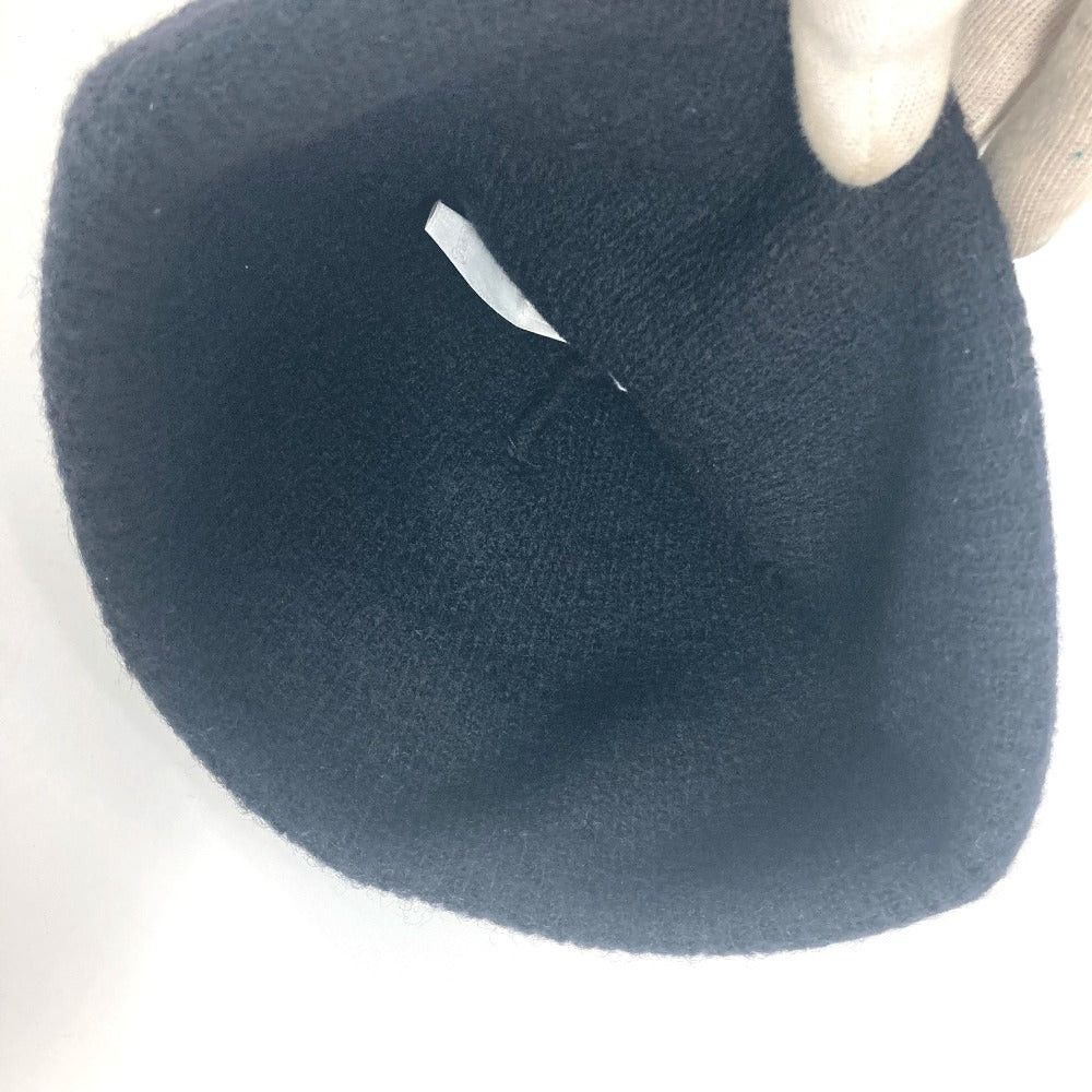 Chrome Hearts Chrome Hearts Horseshoe Logo Bicolor Beanie Chapeau Knitted Hat Knit Cap Wool Unisex Black Size ONE SIZE - 9 Thumbnail