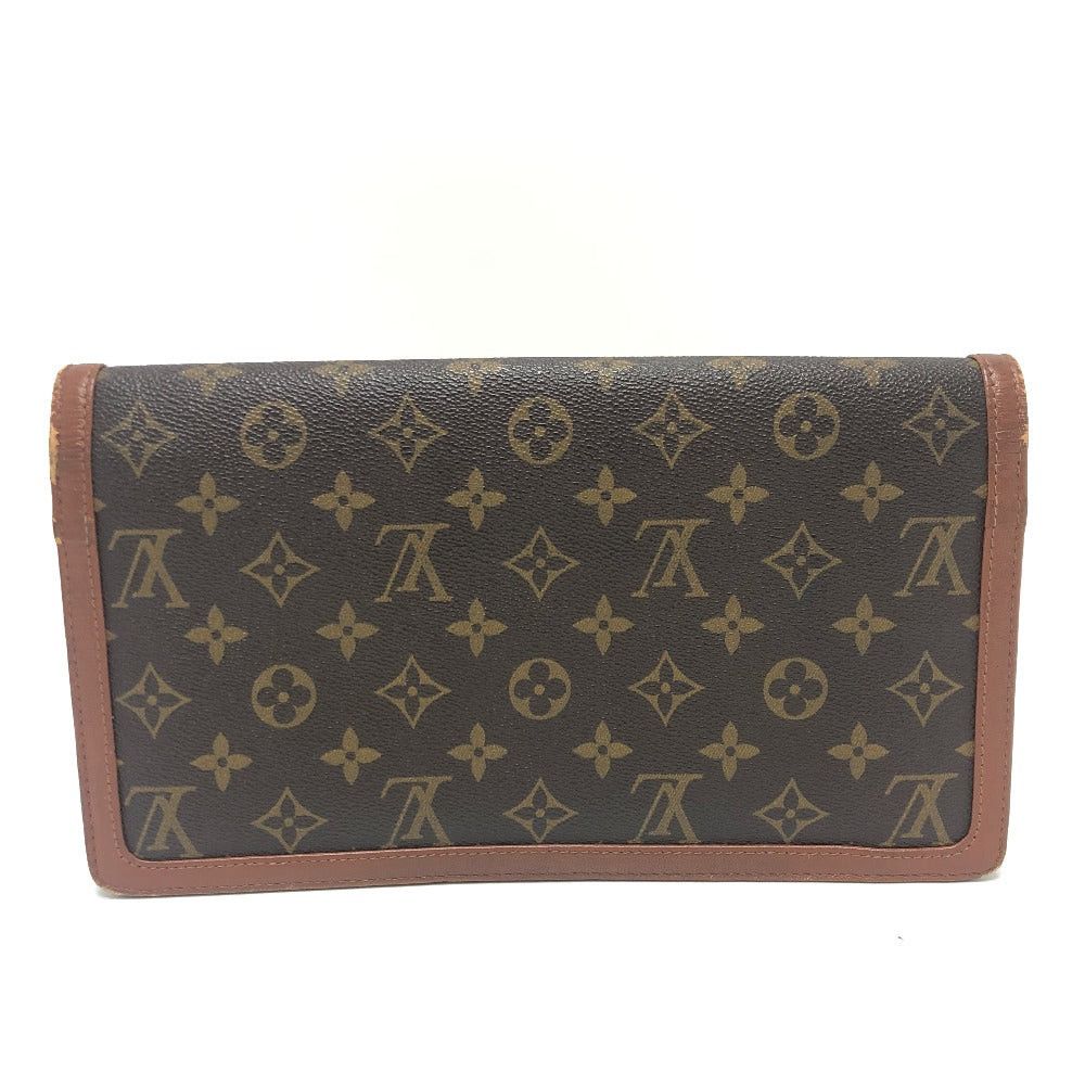 Louis Vuitton Louis Vuitton M51810 Monogram Pochette Dam Gm Back Briefcase Pouch Zippered Carrying Case Clutch Bag Canvas Women Brown Size ONE SIZE - 2 Thumbnail