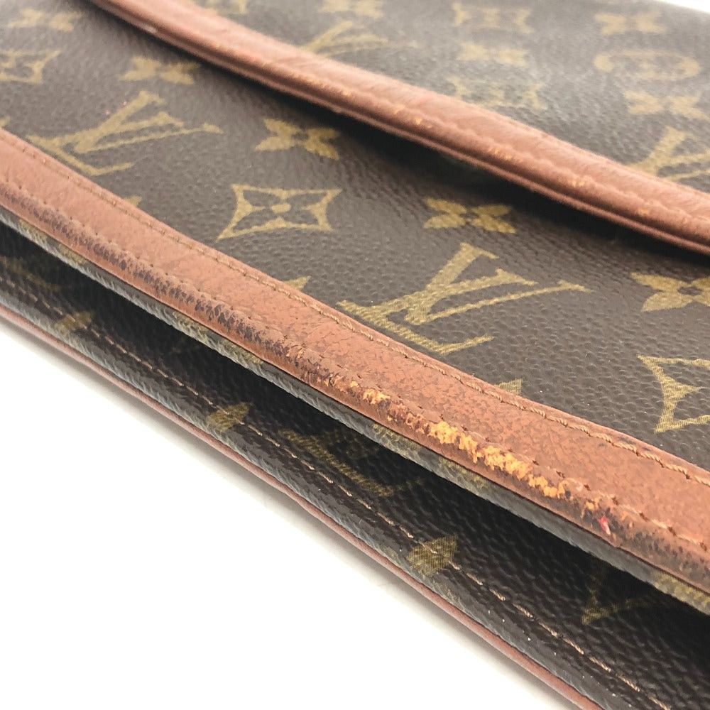 Louis Vuitton Louis Vuitton M51810 Monogram Pochette Dam Gm Back Briefcase Pouch Zippered Carrying Case Clutch Bag Canvas Women Brown Size ONE SIZE - 7 Thumbnail