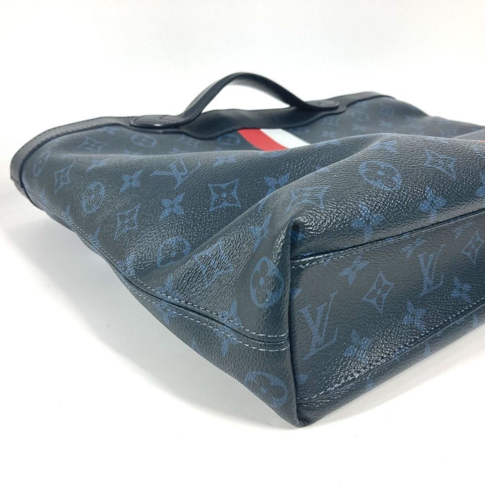 Louis Vuitton Louis Vuitton M41701 Monogram Cobalt Ultralight Briefcase Tote Bag 2 Way Handbag Canvas Unisex Navy Size ONE SIZE - 4 Thumbnail