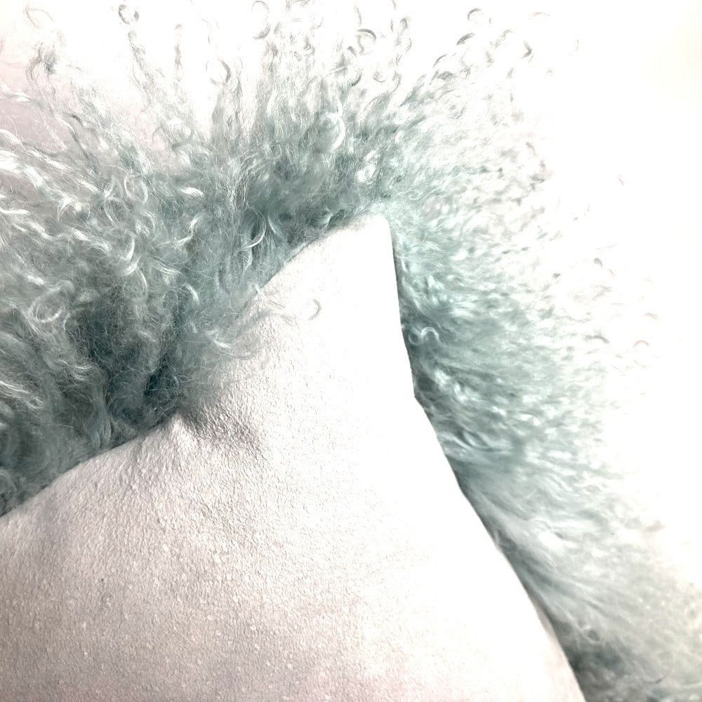Fendi Fendi Fur Big Pillow Interior Cushion Canvas Unisex Blue Size ONE SIZE - 6 Thumbnail