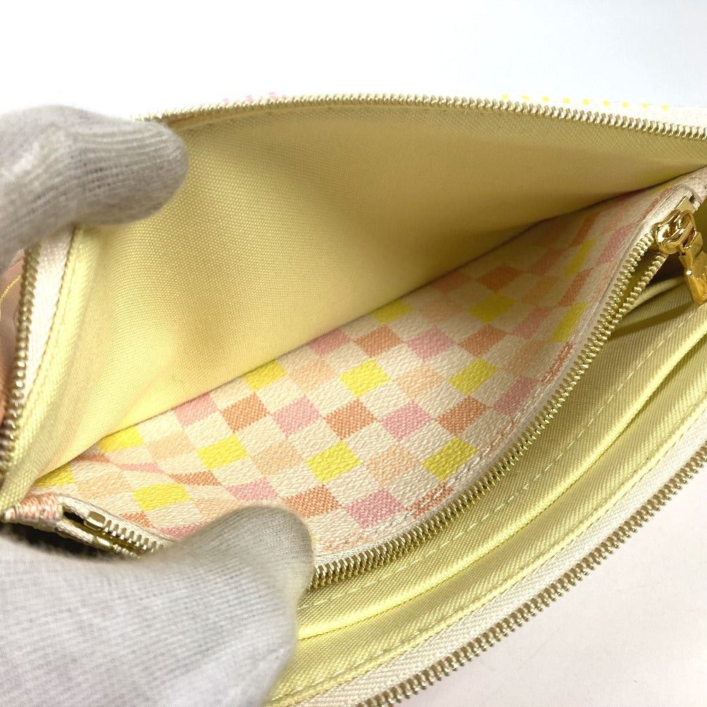 Louis Vuitton Louis Vuitton N40642 Damiericious. Pochette Accessoire Briefcase Diagonal Hanging (E.G. Of A Rocket) 2 Way Bag Metis Shoulder Damier Canvas Women Peach Pink Size ONE SIZE - 15 Thumbnail