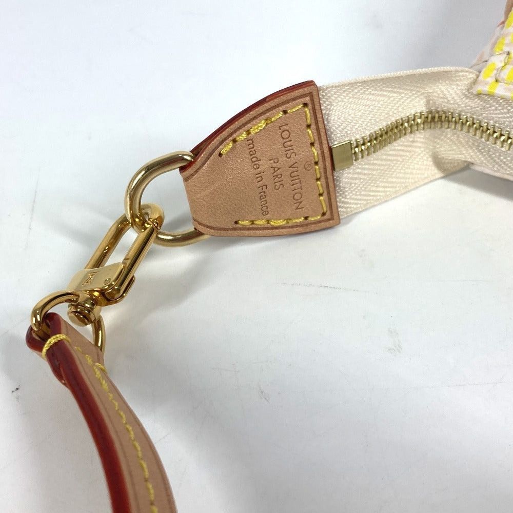 Louis Vuitton Louis Vuitton N40642 Damiericious. Pochette Accessoire Briefcase Diagonal Hanging (E.G. Of A Rocket) 2 Way Bag Metis Shoulder Damier Canvas Women Peach Pink Size ONE SIZE - 13 Thumbnail
