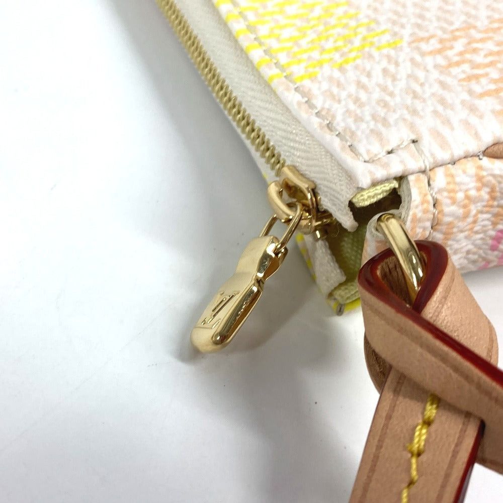Louis Vuitton Louis Vuitton N40642 Damiericious. Pochette Accessoire Briefcase Diagonal Hanging (E.G. Of A Rocket) 2 Way Bag Metis Shoulder Damier Canvas Women Peach Pink Size ONE SIZE - 12 Thumbnail