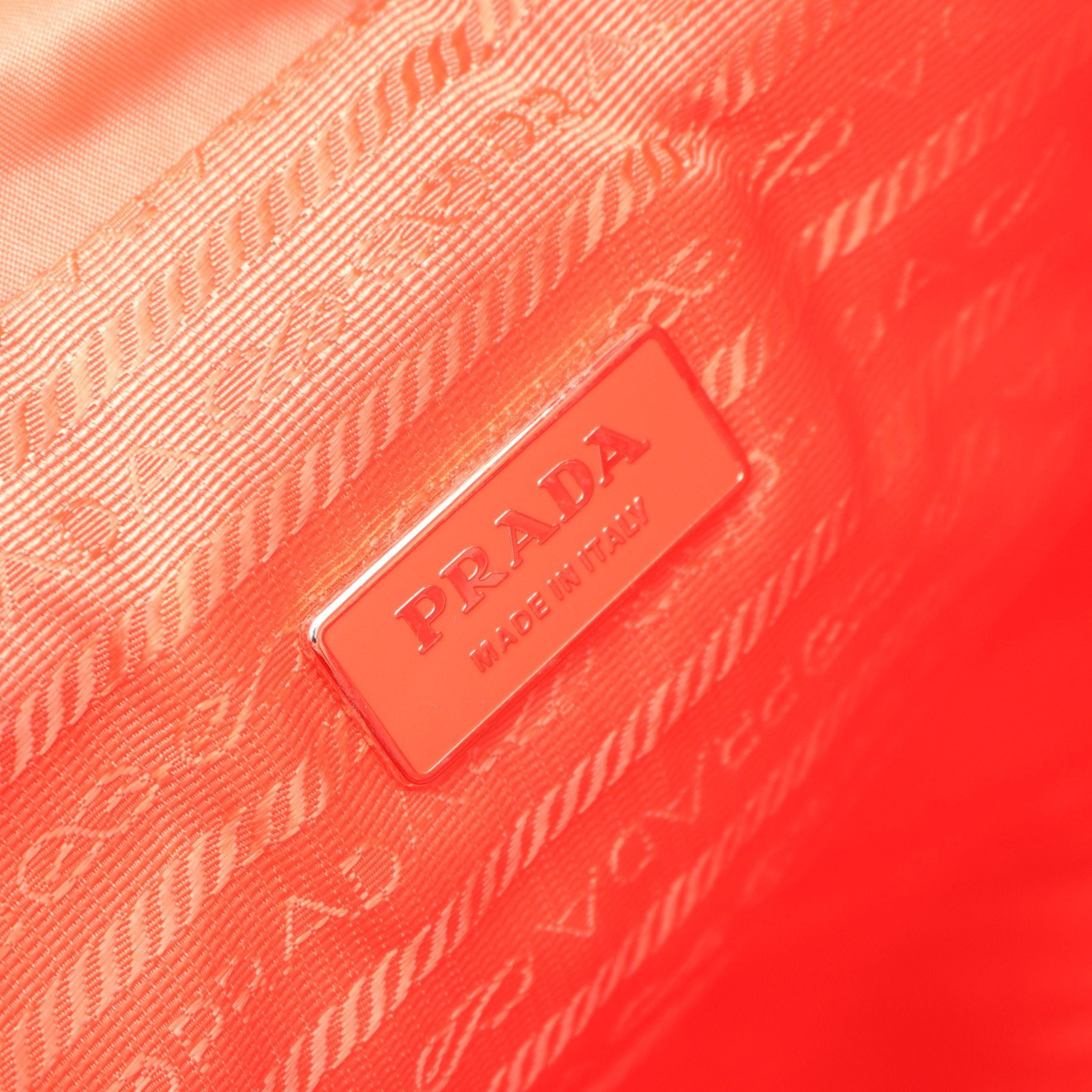 Prada Prada Backpack Rucksack Nylon Coral Pink Size ONE SIZE - 4 Thumbnail