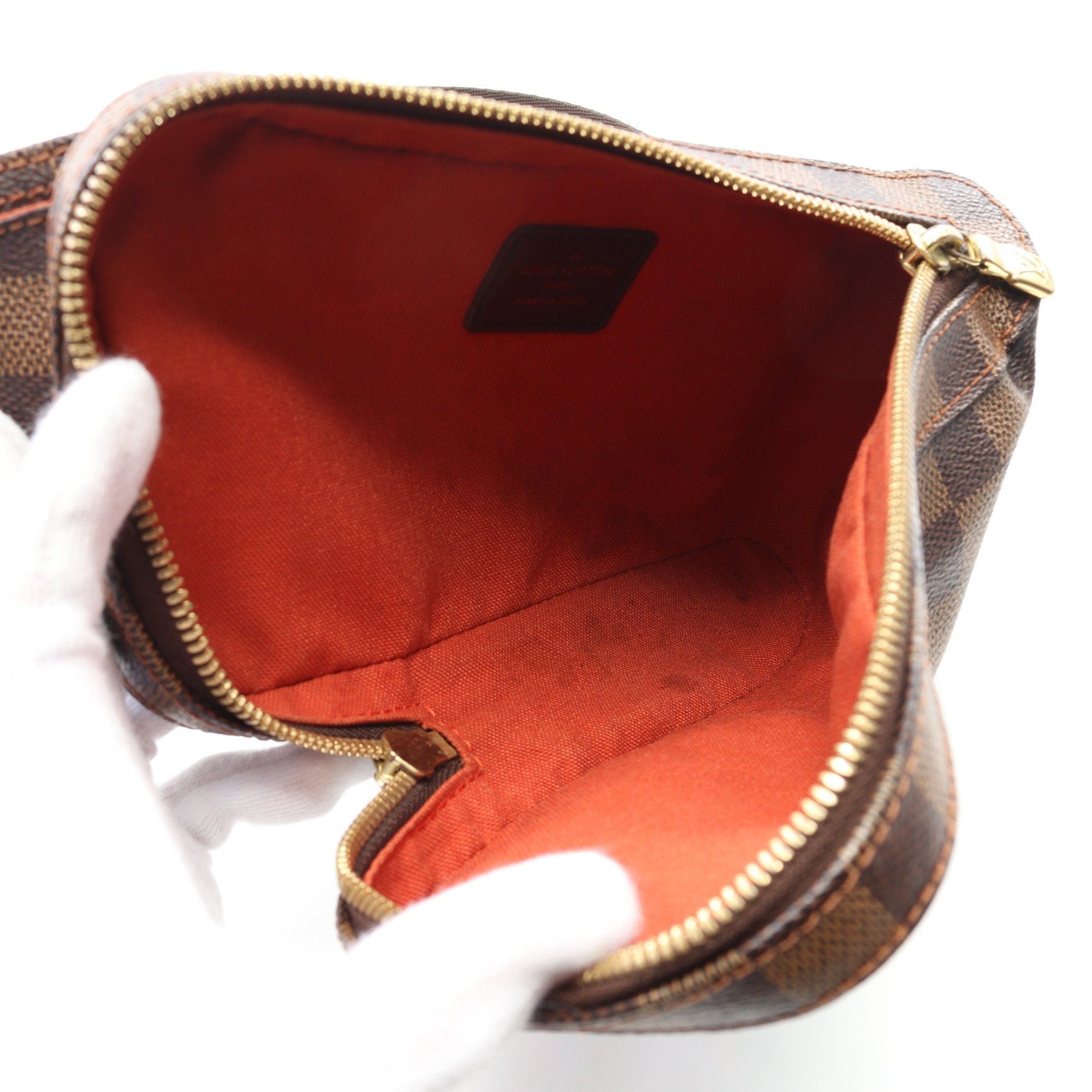 Louis Vuitton Louis Vuitton Geronimos Damier Ebene Body Bag Brown Size ONE SIZE - 3 Thumbnail