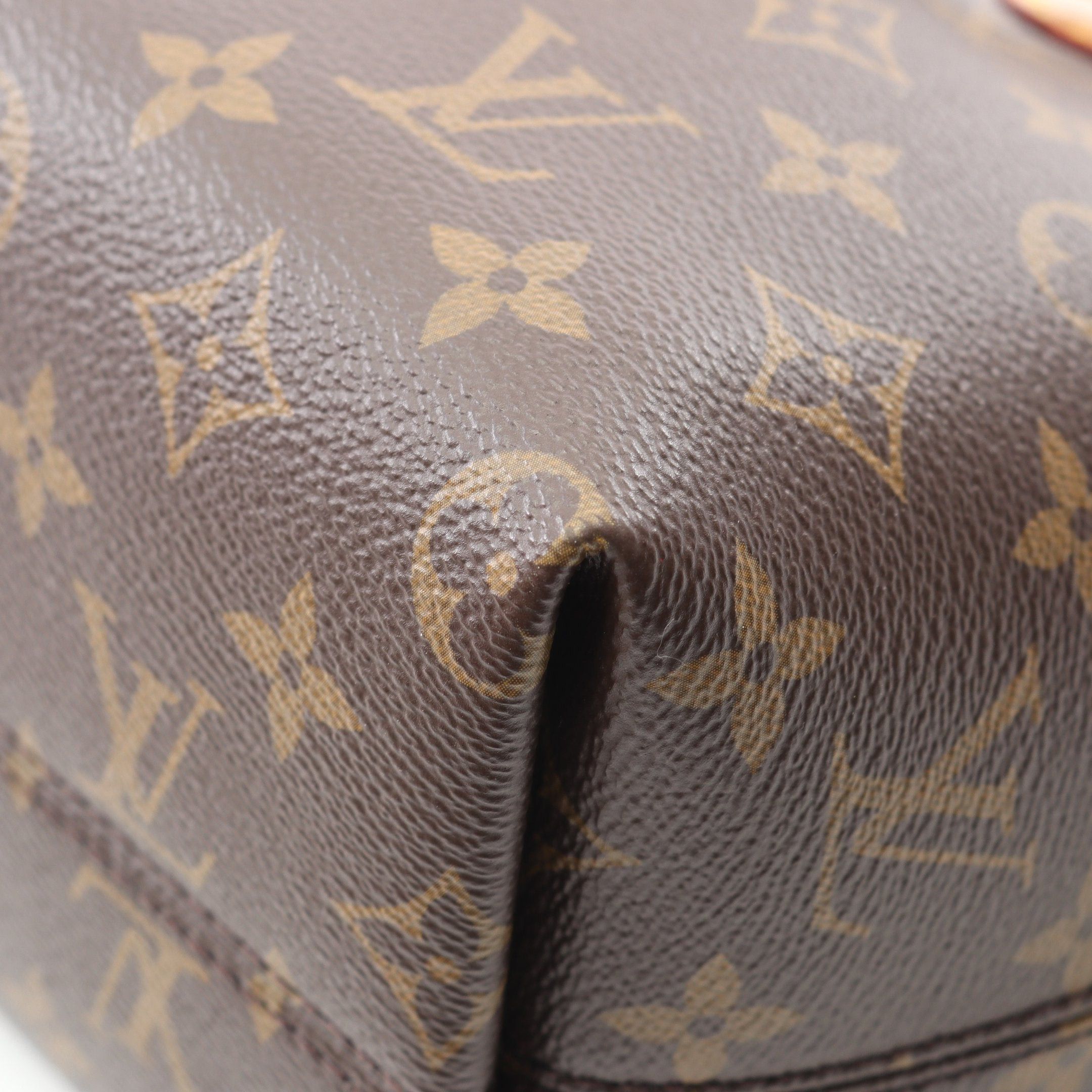 Louis Vuitton Louis Vuitton Boesi Nm Pm Monogram Handbag Leather Brown Size ONE SIZE - 5 Thumbnail