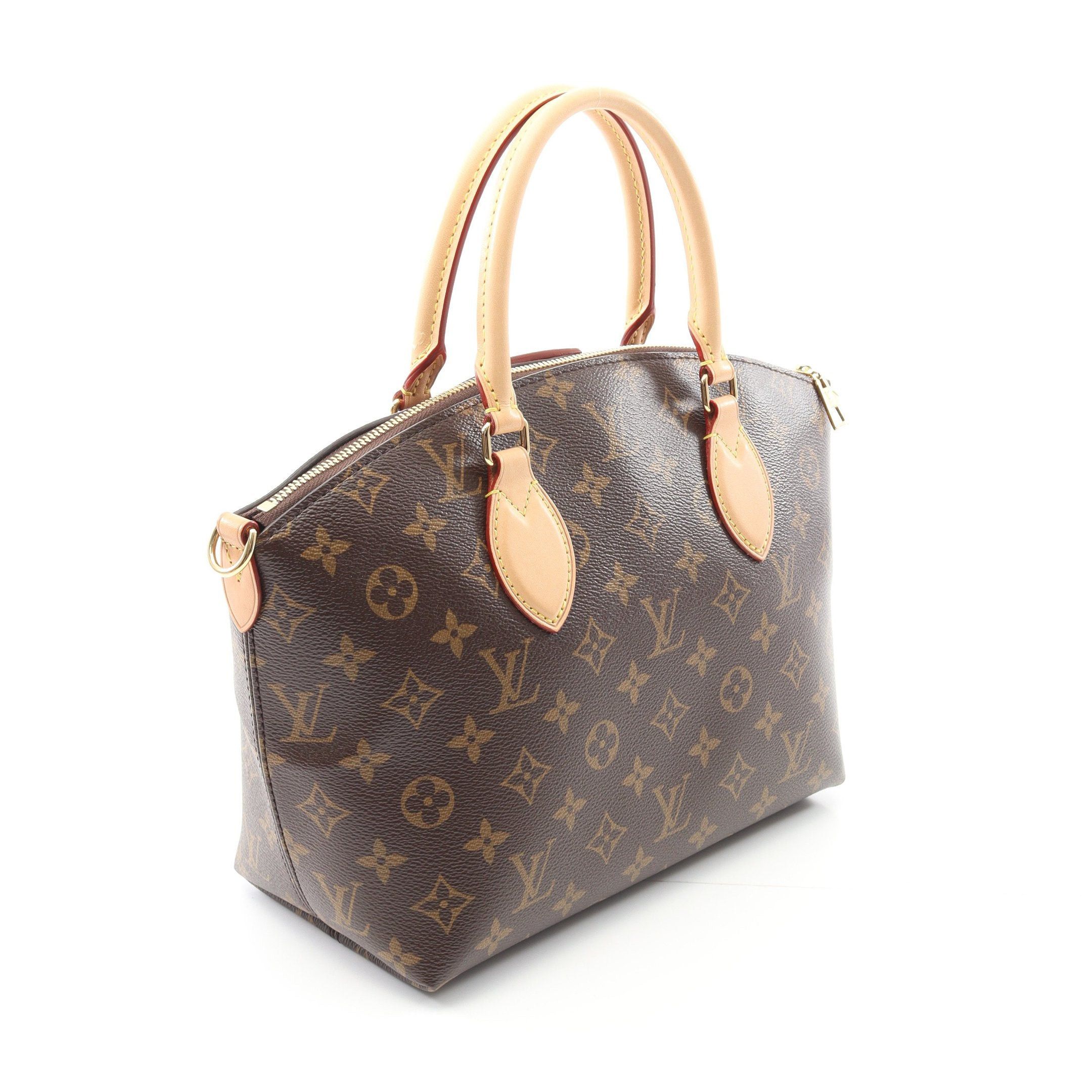 Louis Vuitton Louis Vuitton Boesi Nm Pm Monogram Handbag Leather Brown Size ONE SIZE - 2 Thumbnail