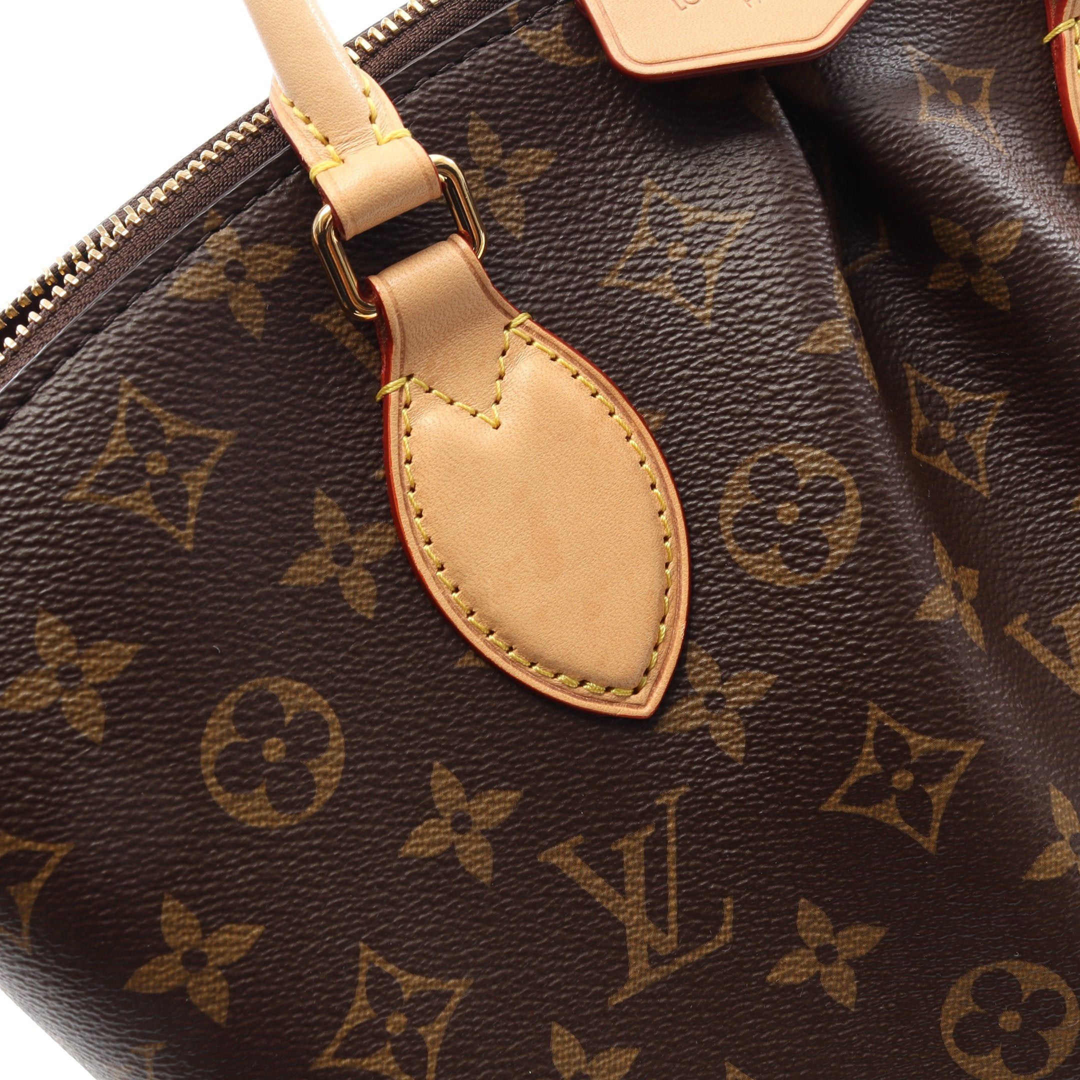 Louis Vuitton Louis Vuitton Boesi Nm Pm Monogram Handbag Leather Brown Size ONE SIZE - 7 Thumbnail