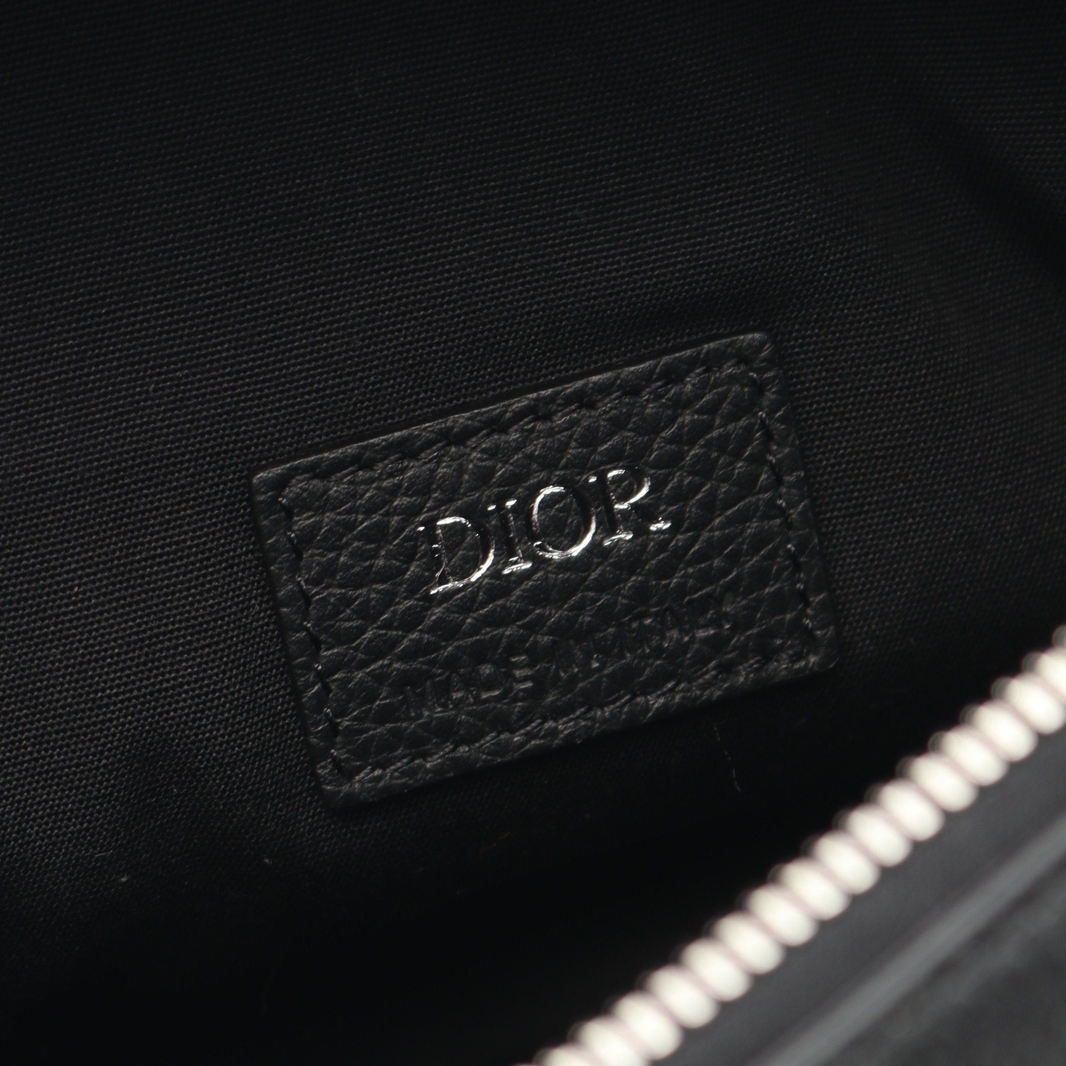 Dior Dior Saddle Bag Body Leather Black Size ONE SIZE - 4 Thumbnail
