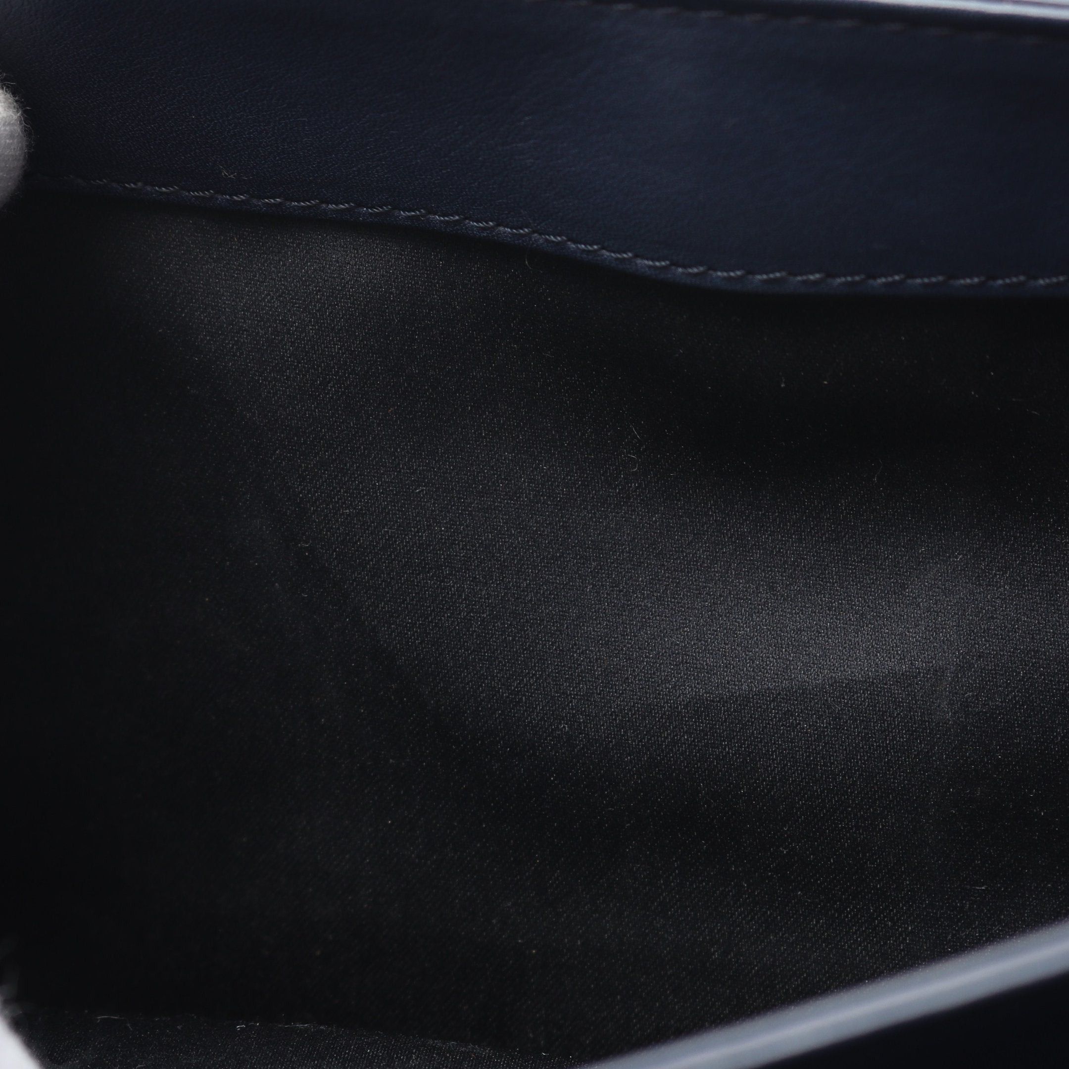 Chanel Chanel Wild Stitch Chain Shoulder Bag Leather Navy Silver Hardware Size ONE SIZE - 6 Thumbnail