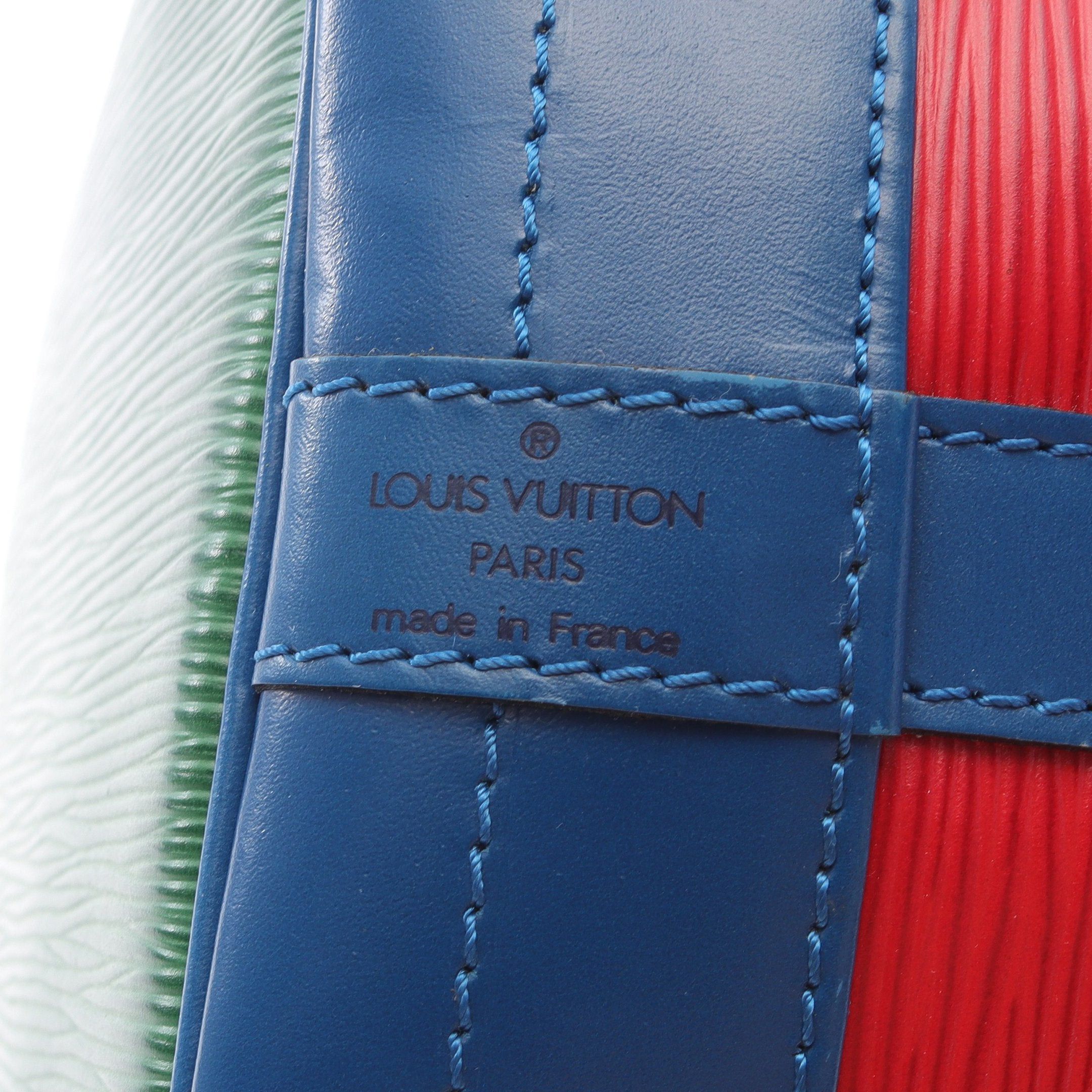 Louis Vuitton Louis Vuitton Noe Epi Castilian Red Toledo Blue Borneo Green Shoulder Bag Leather Size ONE SIZE - 4 Thumbnail
