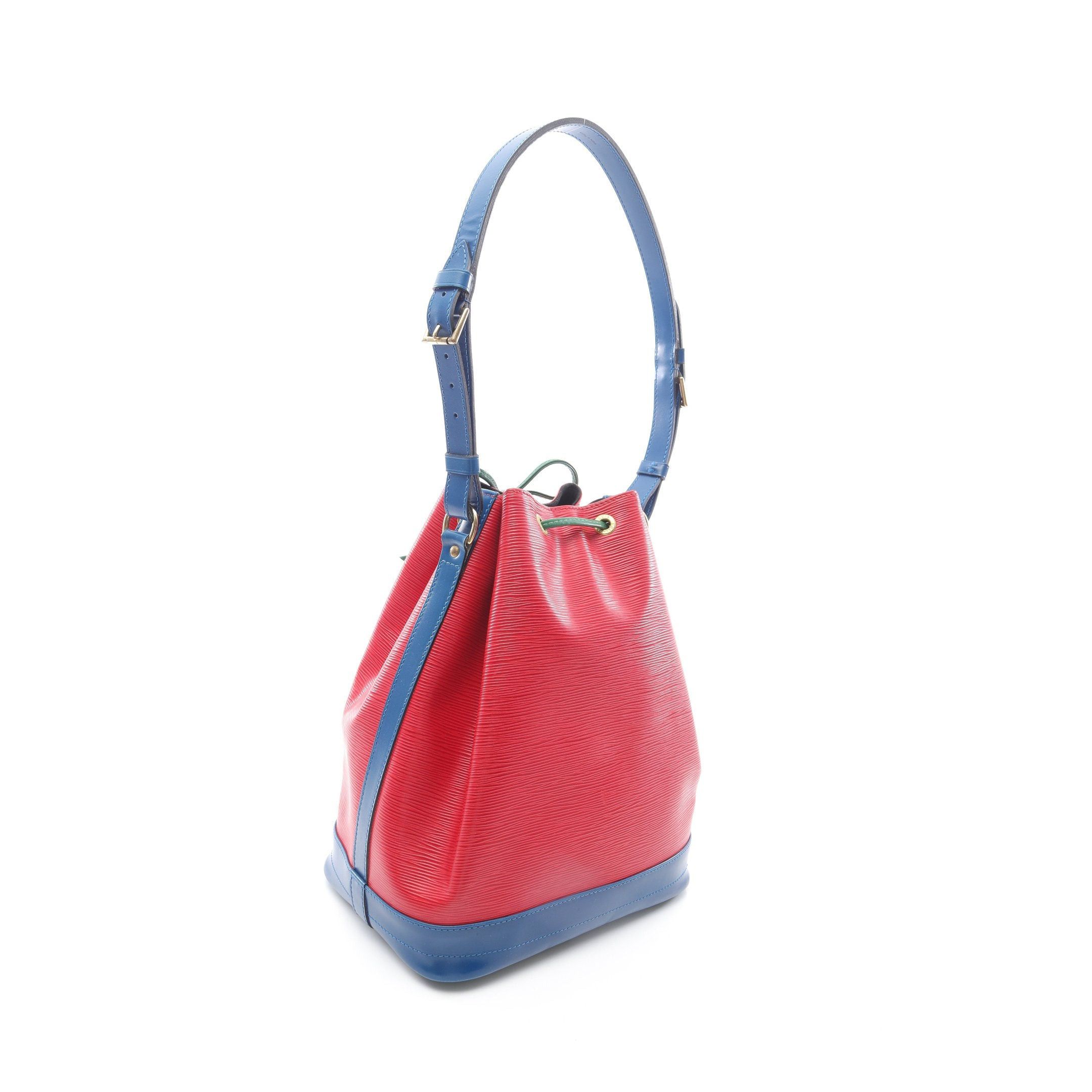 Louis Vuitton Louis Vuitton Noe Epi Castilian Red Toledo Blue Borneo Green Shoulder Bag Leather Size ONE SIZE - 2 Thumbnail