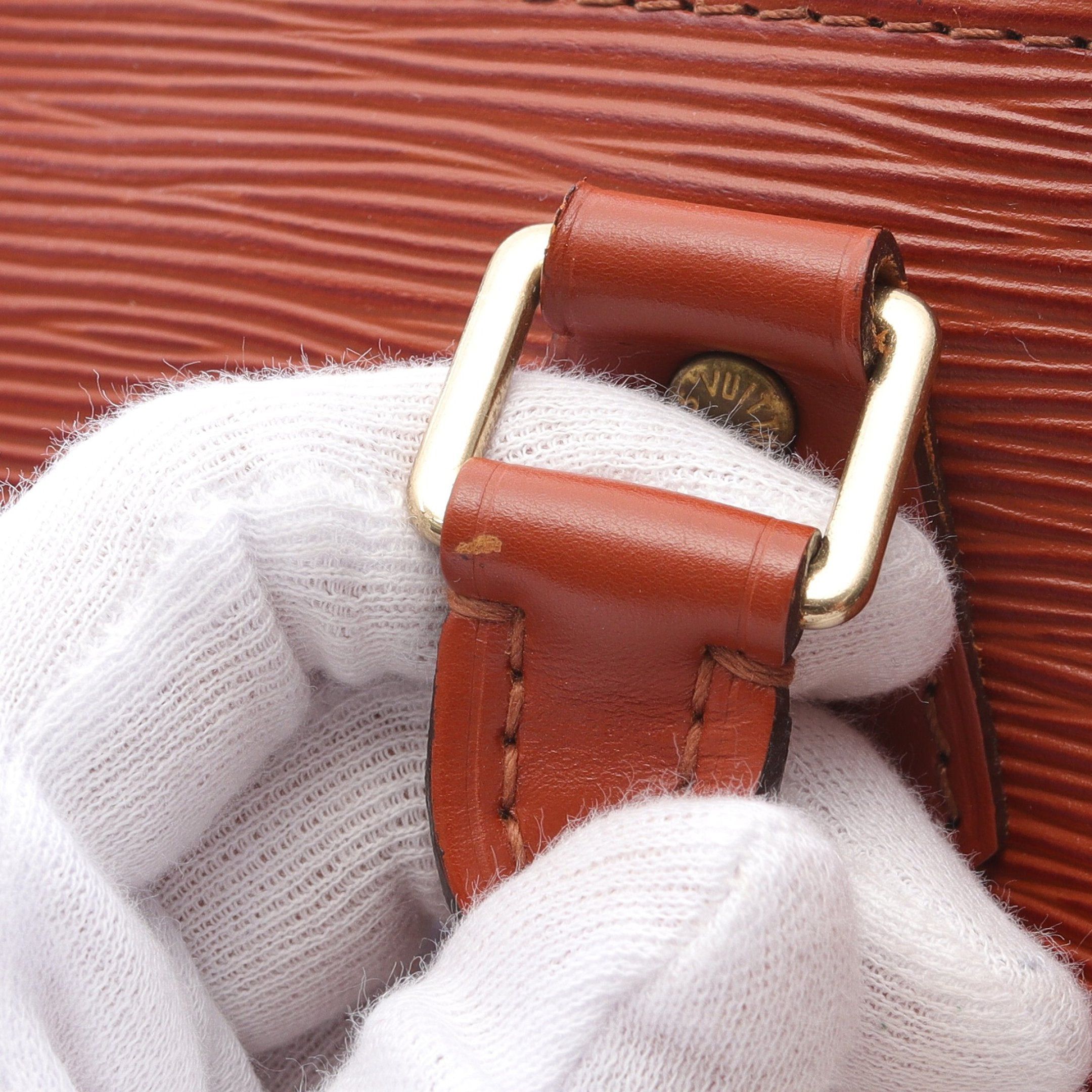 Louis Vuitton Louis Vuitton Speedy 25 Epi Kenya Brown Handbag Leather Size ONE SIZE - 10 Thumbnail