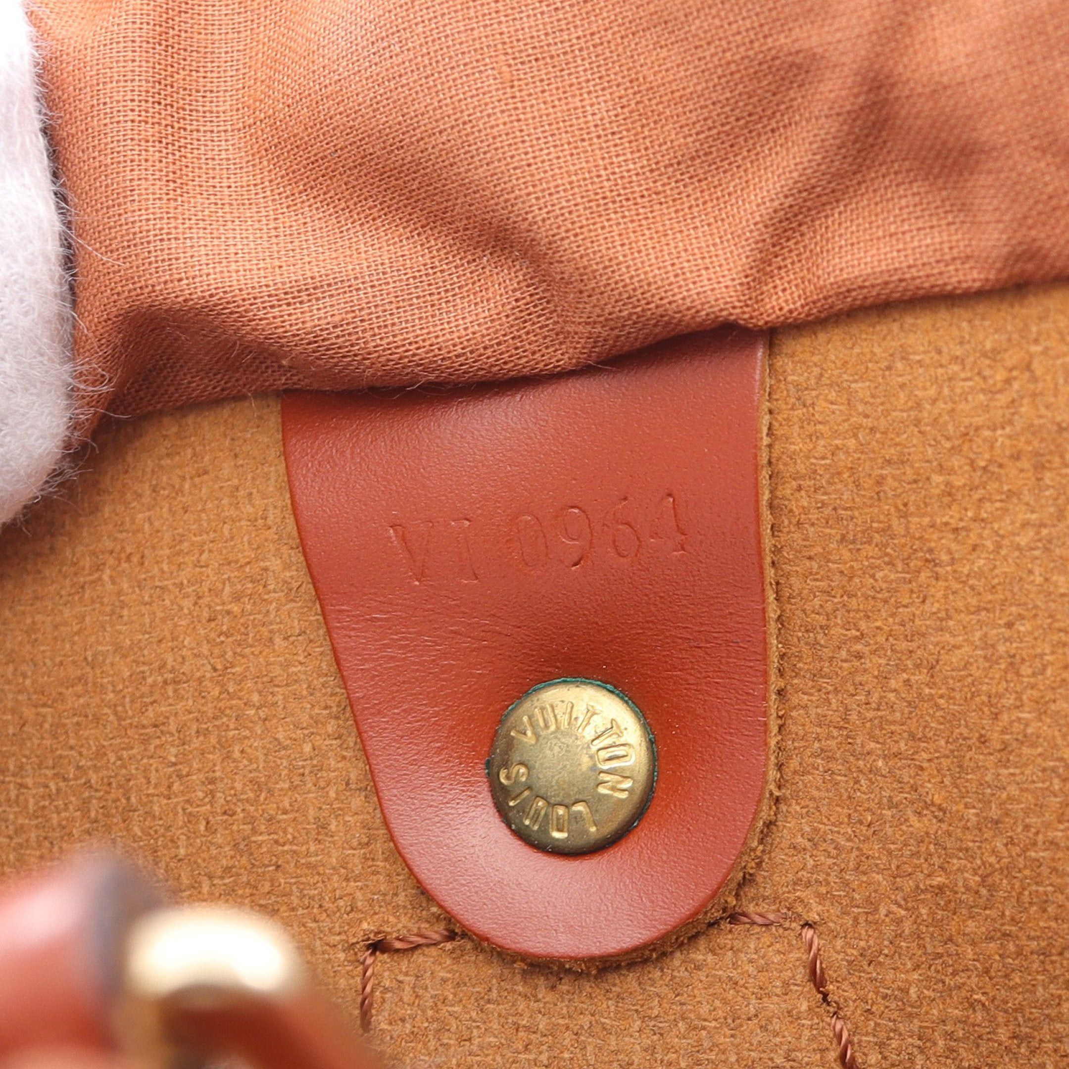 Louis Vuitton Louis Vuitton Speedy 25 Epi Kenya Brown Handbag Leather Size ONE SIZE - 5 Thumbnail