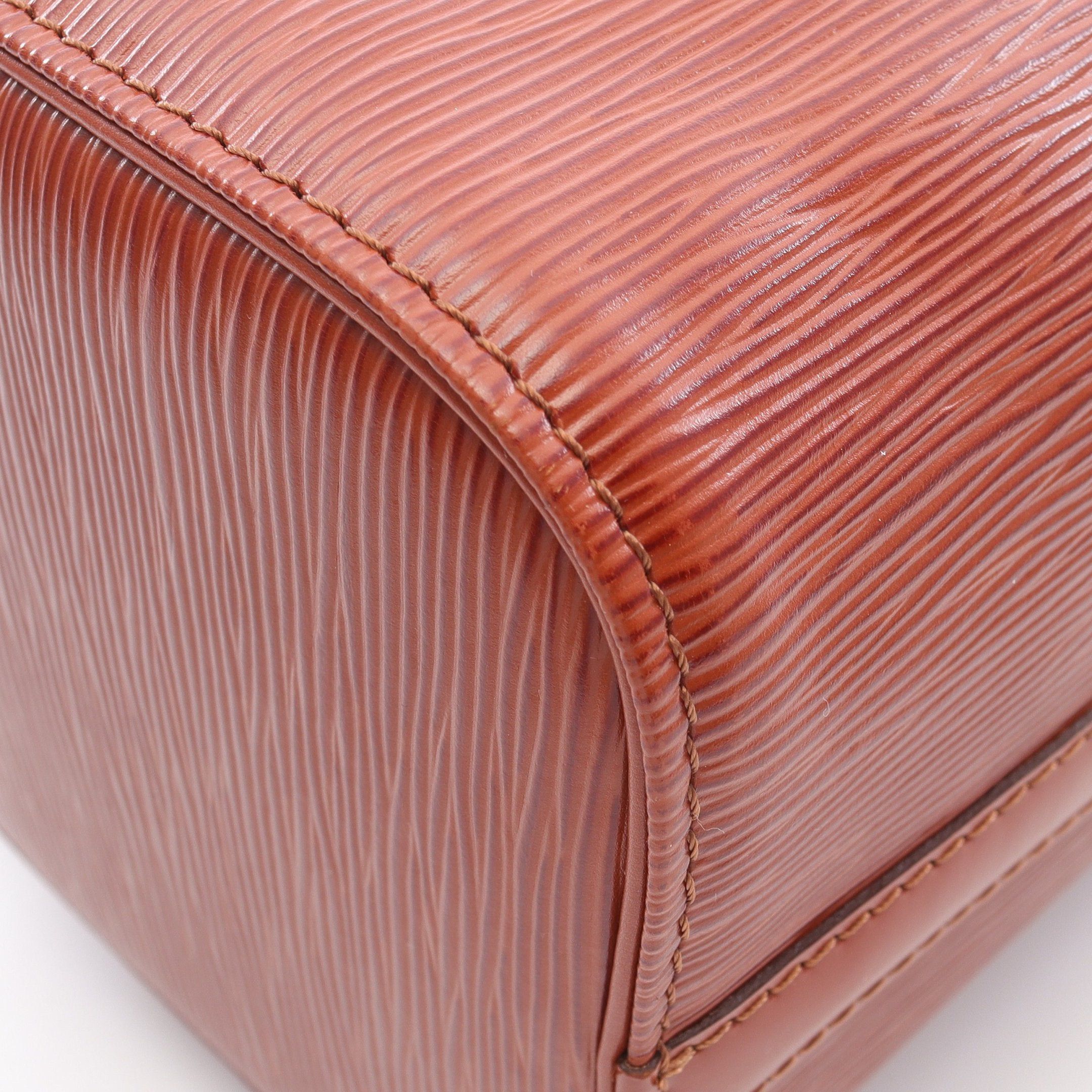 Louis Vuitton Louis Vuitton Speedy 25 Epi Kenya Brown Handbag Leather Size ONE SIZE - 6 Thumbnail