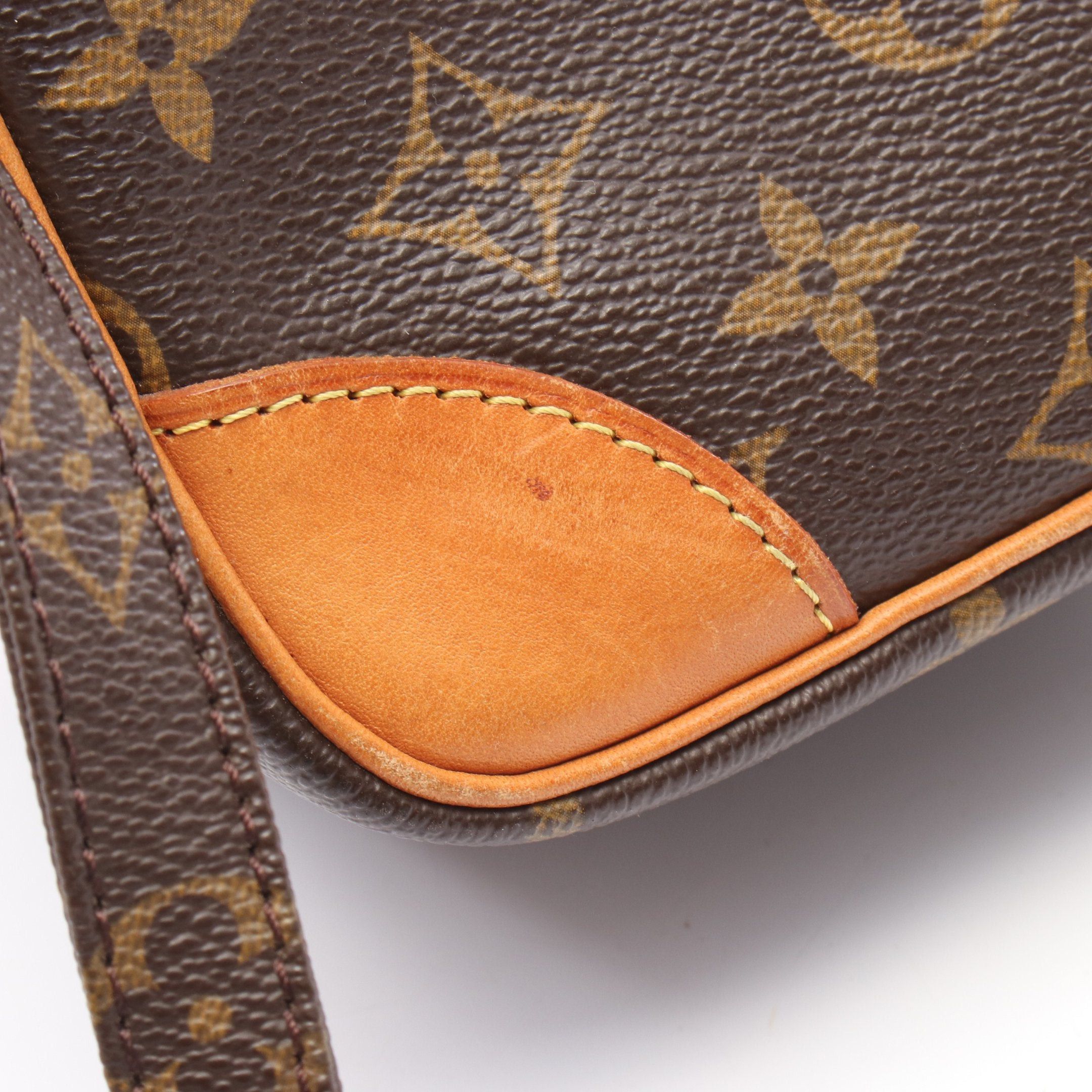 Louis Vuitton Louis Vuitton Amazon Monogram Shoulder Bag Leather Brown Size ONE SIZE - 8 Thumbnail