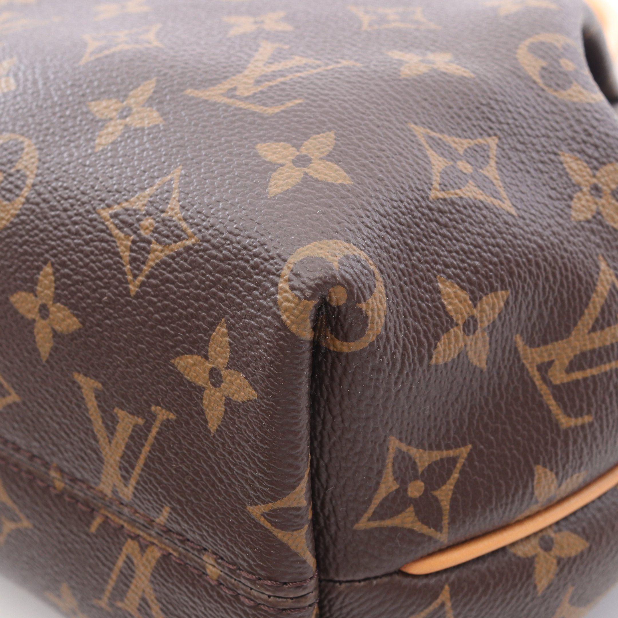 Louis Vuitton Louis Vuitton Turen Pm Monogram Handbag Leather Brown Size ONE SIZE - 8 Thumbnail