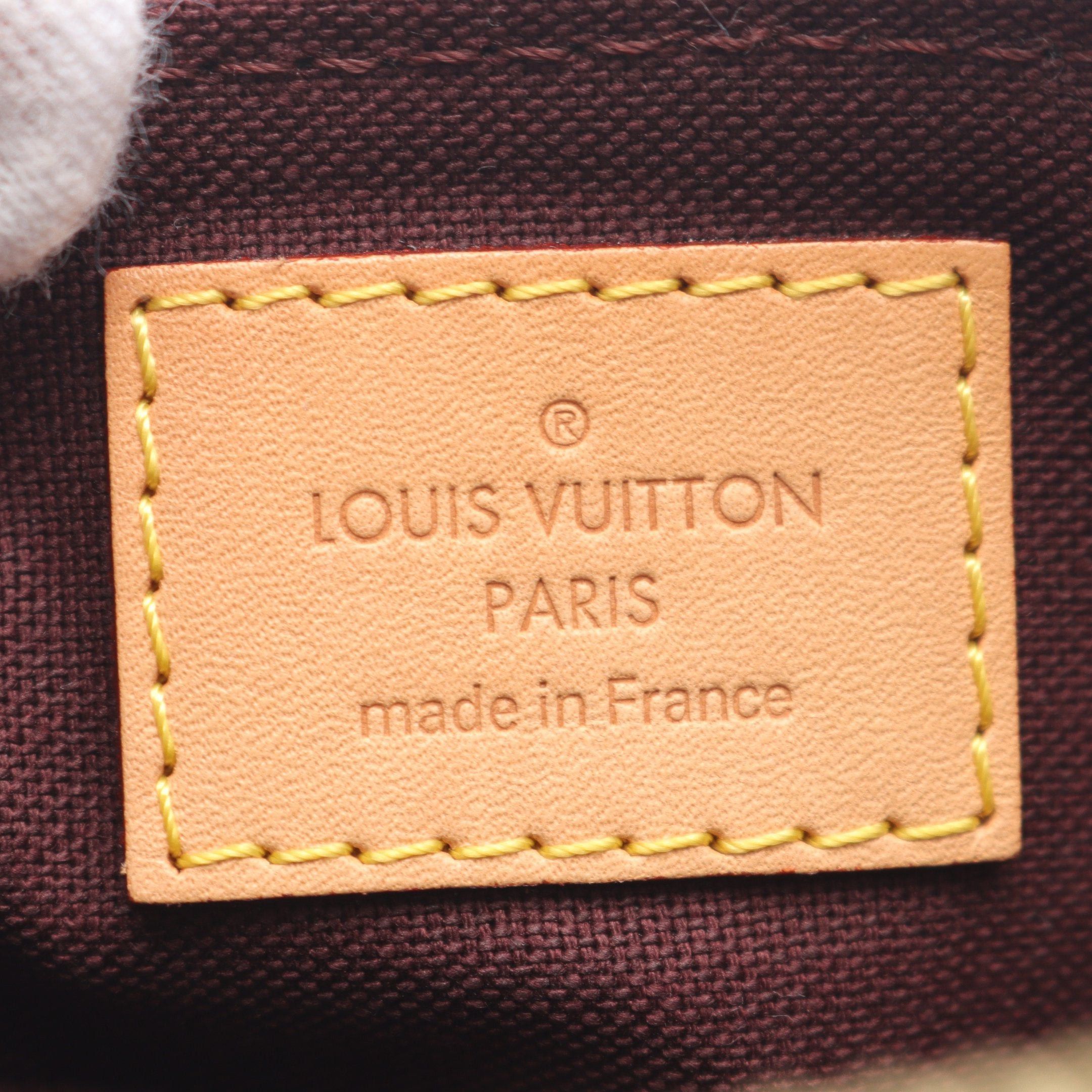 Louis Vuitton Louis Vuitton Turen Pm Monogram Handbag Leather Brown Size ONE SIZE - 4 Thumbnail