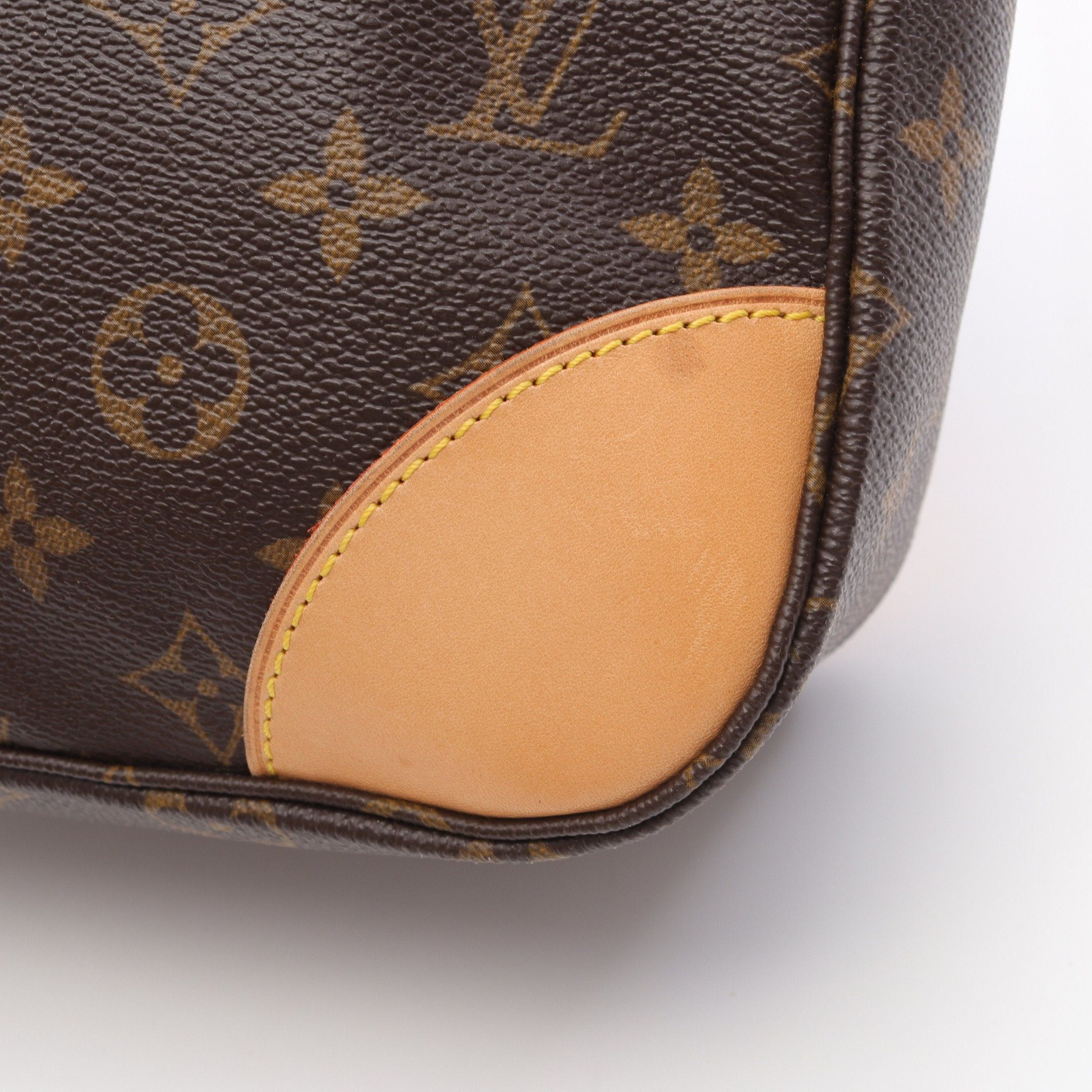 Louis Vuitton Louis Vuitton Boulogne Pm Monogram Shoulder Bag Leather Brown Size ONE SIZE - 7 Thumbnail