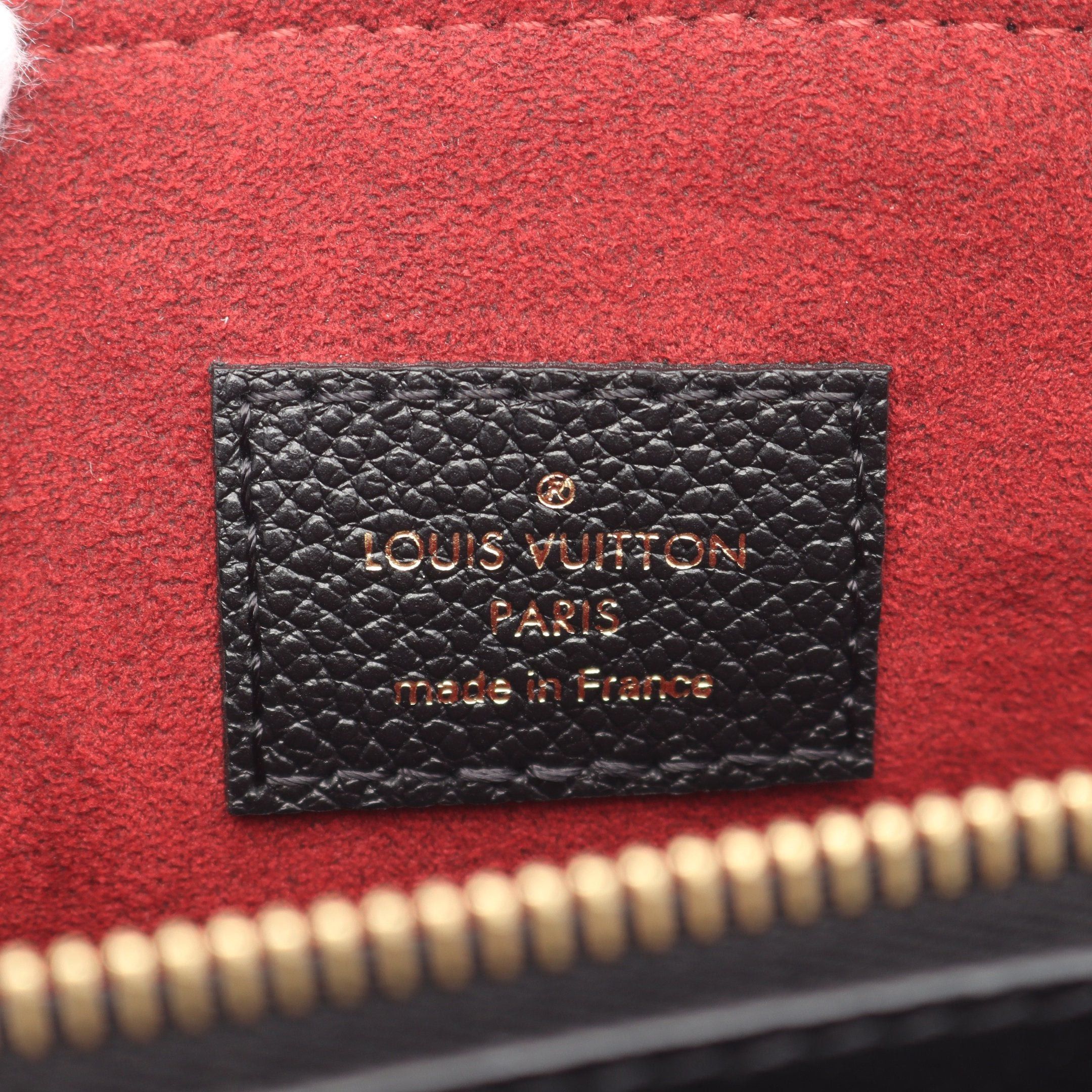 Louis Vuitton Louis Vuitton Grand Palais Mm Monogram Empreinte Handbag Leather Black Size ONE SIZE - 4 Thumbnail