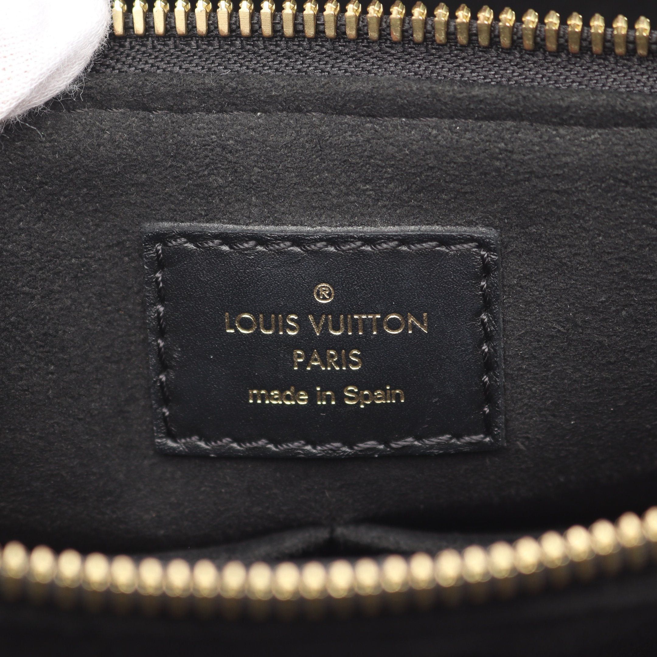 Louis Vuitton Louis Vuitton Soufflot Nv Mm Monogram Noir Handbag Leather Brown Black Size ONE SIZE - 4 Thumbnail