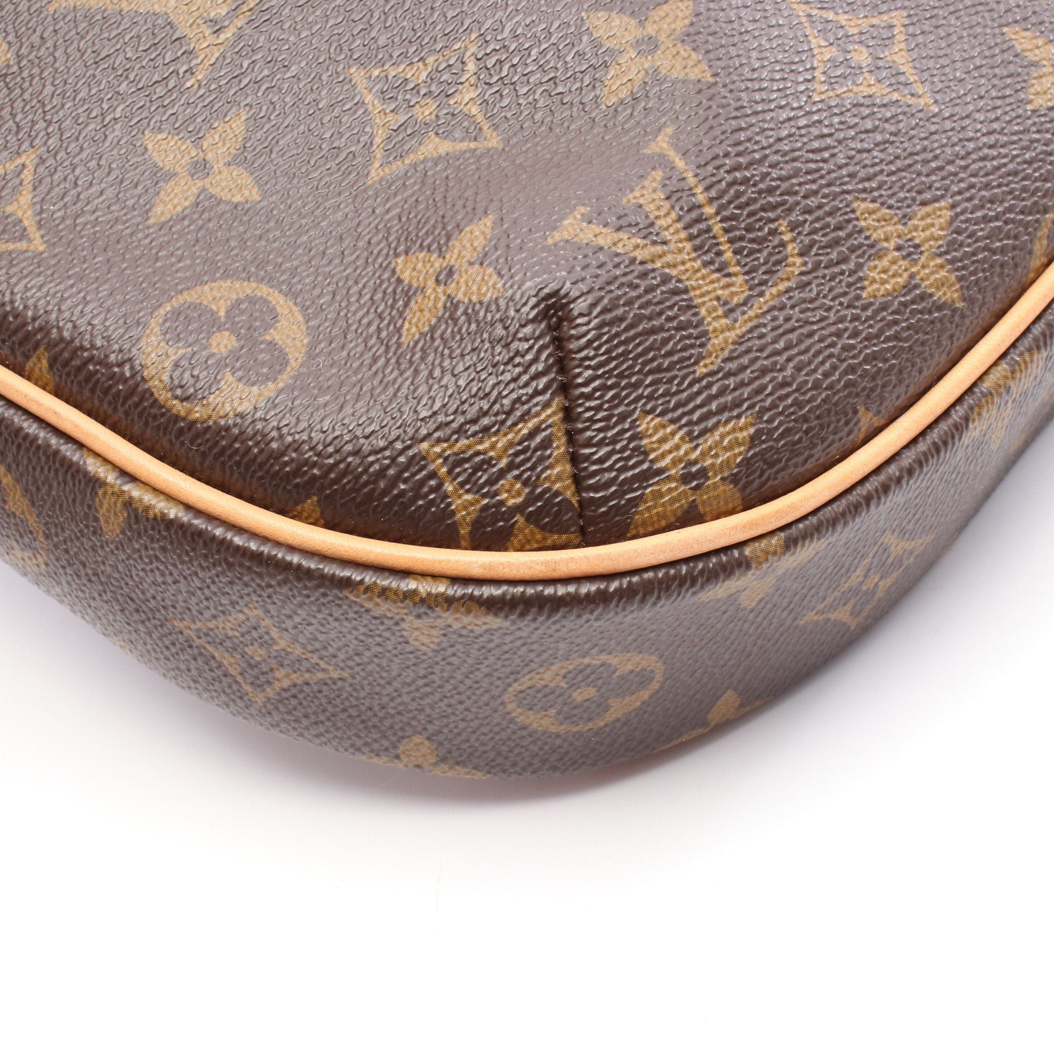 Louis Vuitton Louis Vuitton Odeon Pm Monogram Shoulder Bag Leather Brown Size ONE SIZE - 7 Thumbnail