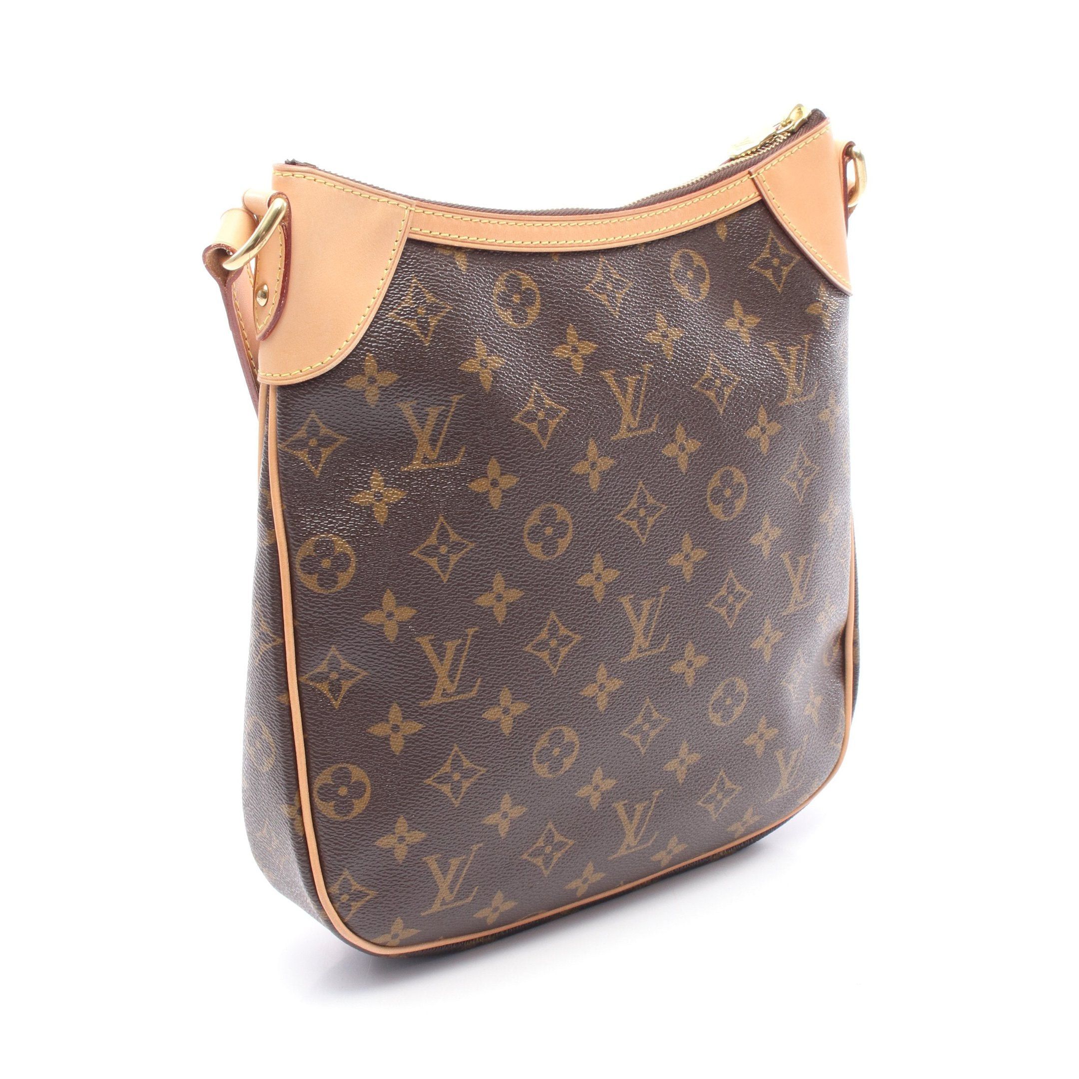 Louis Vuitton Louis Vuitton Odeon Pm Monogram Shoulder Bag Leather Brown Size ONE SIZE - 2 Thumbnail