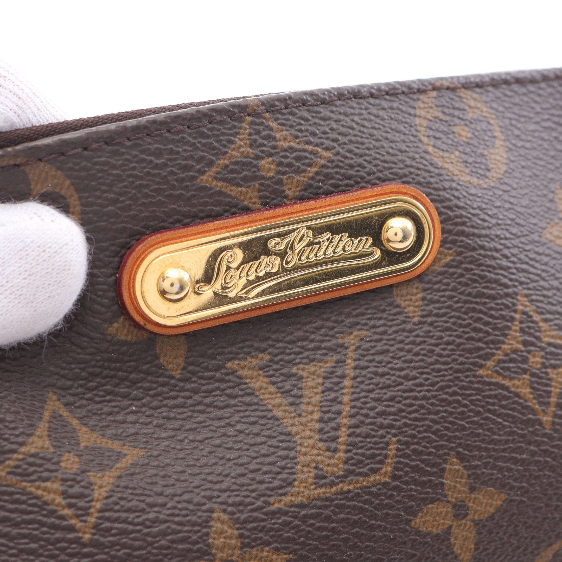 Louis Vuitton Louis Vuitton Eva Monogram Chain Shoulder Bag Leather Brown Size ONE SIZE - 10 Thumbnail