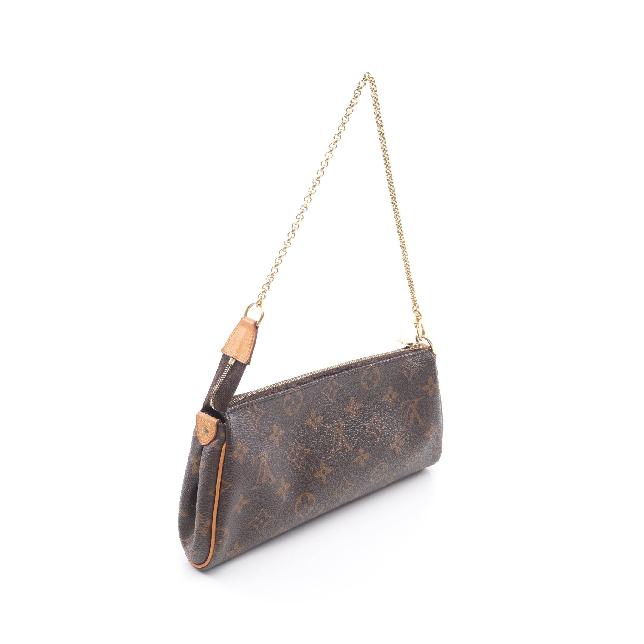 Louis Vuitton Louis Vuitton Eva Monogram Chain Shoulder Bag Leather Brown Size ONE SIZE - 2 Thumbnail