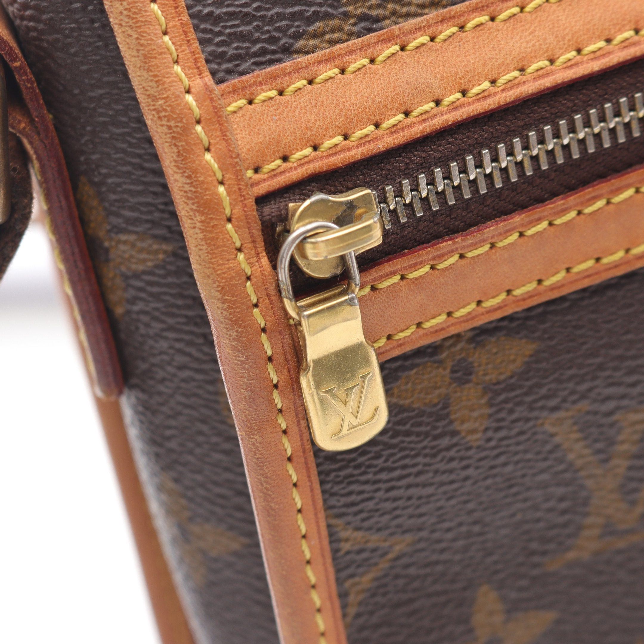 Louis Vuitton Louis Vuitton Messenger Pm Bosforo Monogram Shoulder Bag Leather Brown Size ONE SIZE - 11 Thumbnail