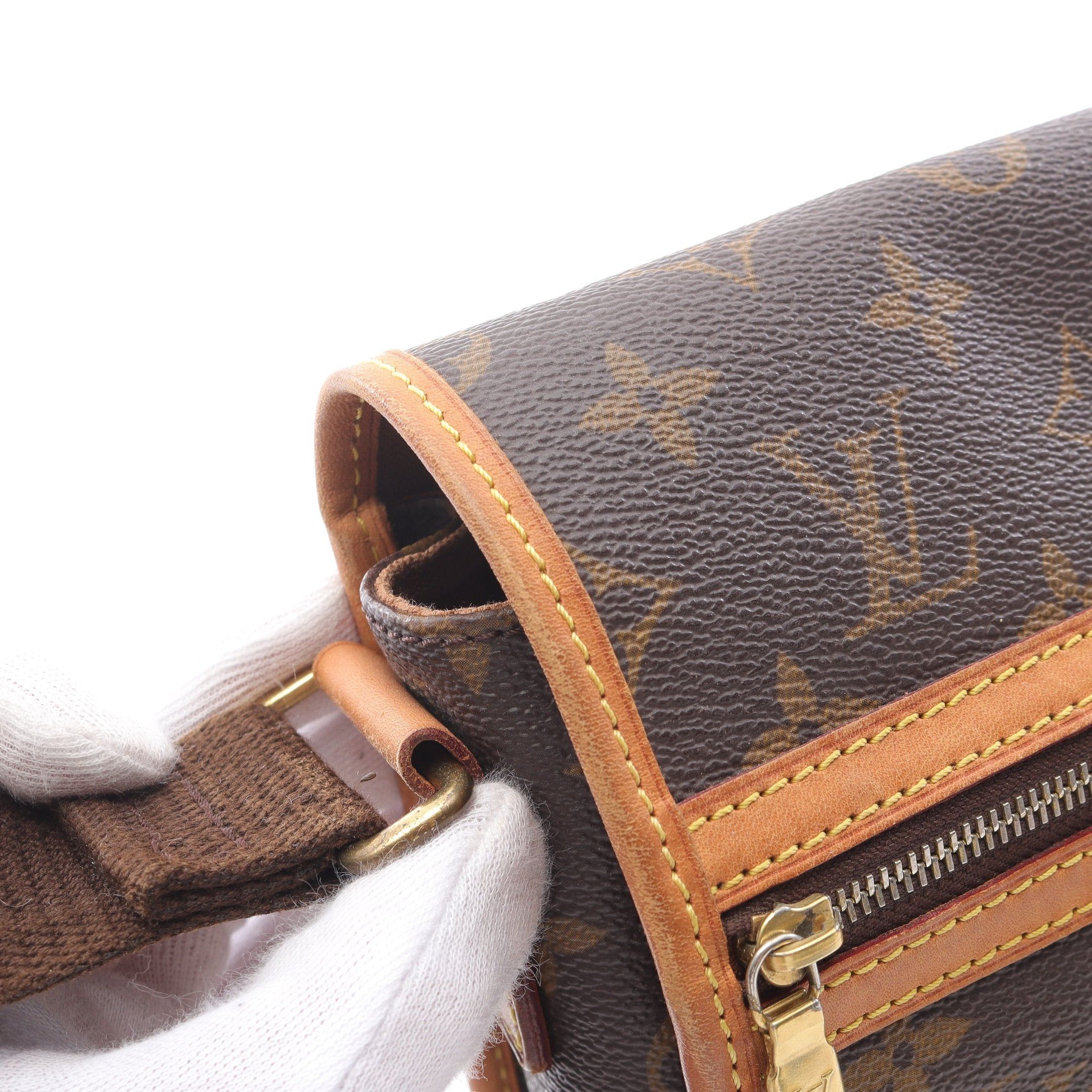 Louis Vuitton Louis Vuitton Messenger Pm Bosforo Monogram Shoulder Bag Leather Brown Size ONE SIZE - 10 Thumbnail