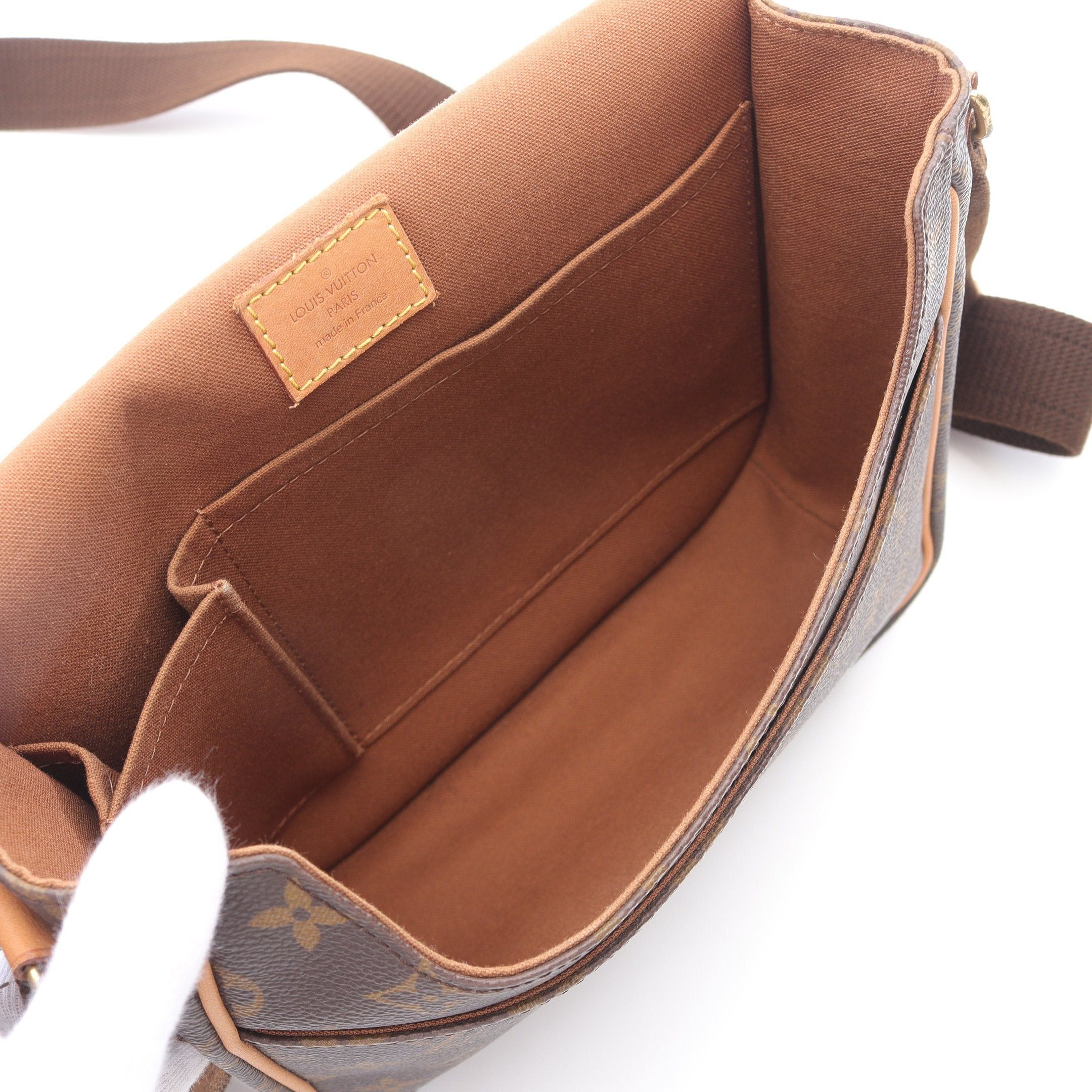Louis Vuitton Louis Vuitton Messenger Pm Bosforo Monogram Shoulder Bag Leather Brown Size ONE SIZE - 3 Thumbnail