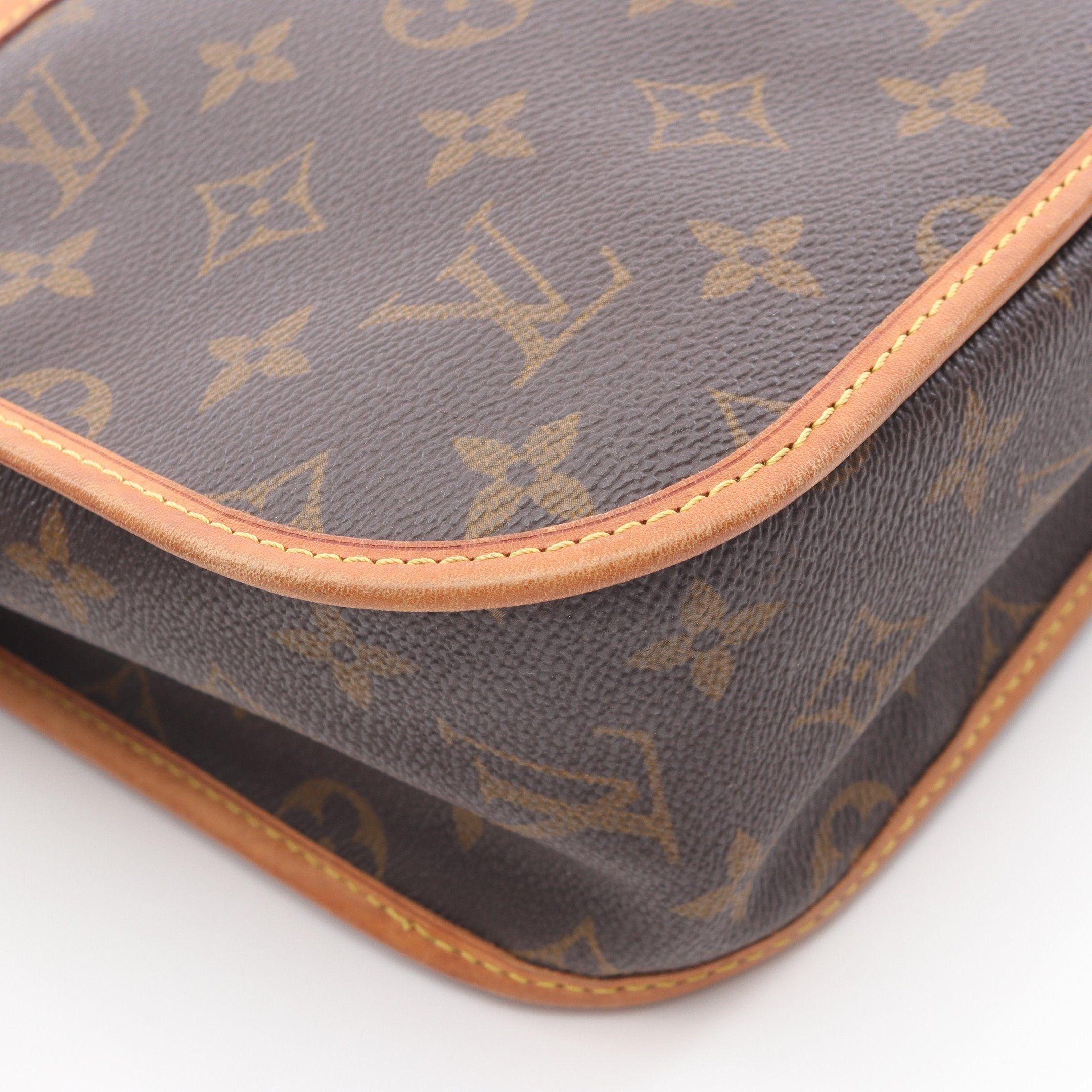 Louis Vuitton Louis Vuitton Messenger Pm Bosforo Monogram Shoulder Bag Leather Brown Size ONE SIZE - 6 Thumbnail