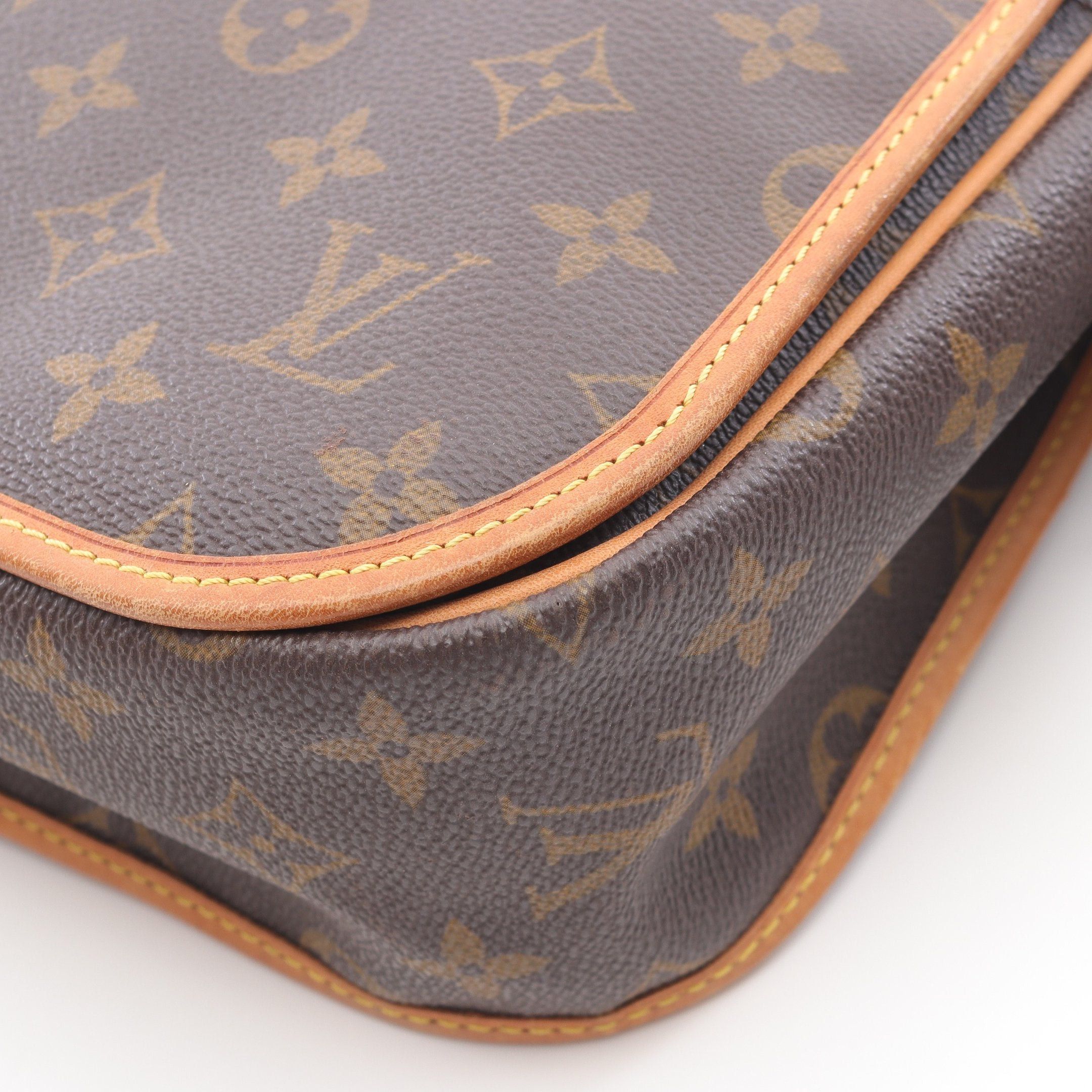 Louis Vuitton Louis Vuitton Messenger Pm Bosforo Monogram Shoulder Bag Leather Brown Size ONE SIZE - 7 Thumbnail