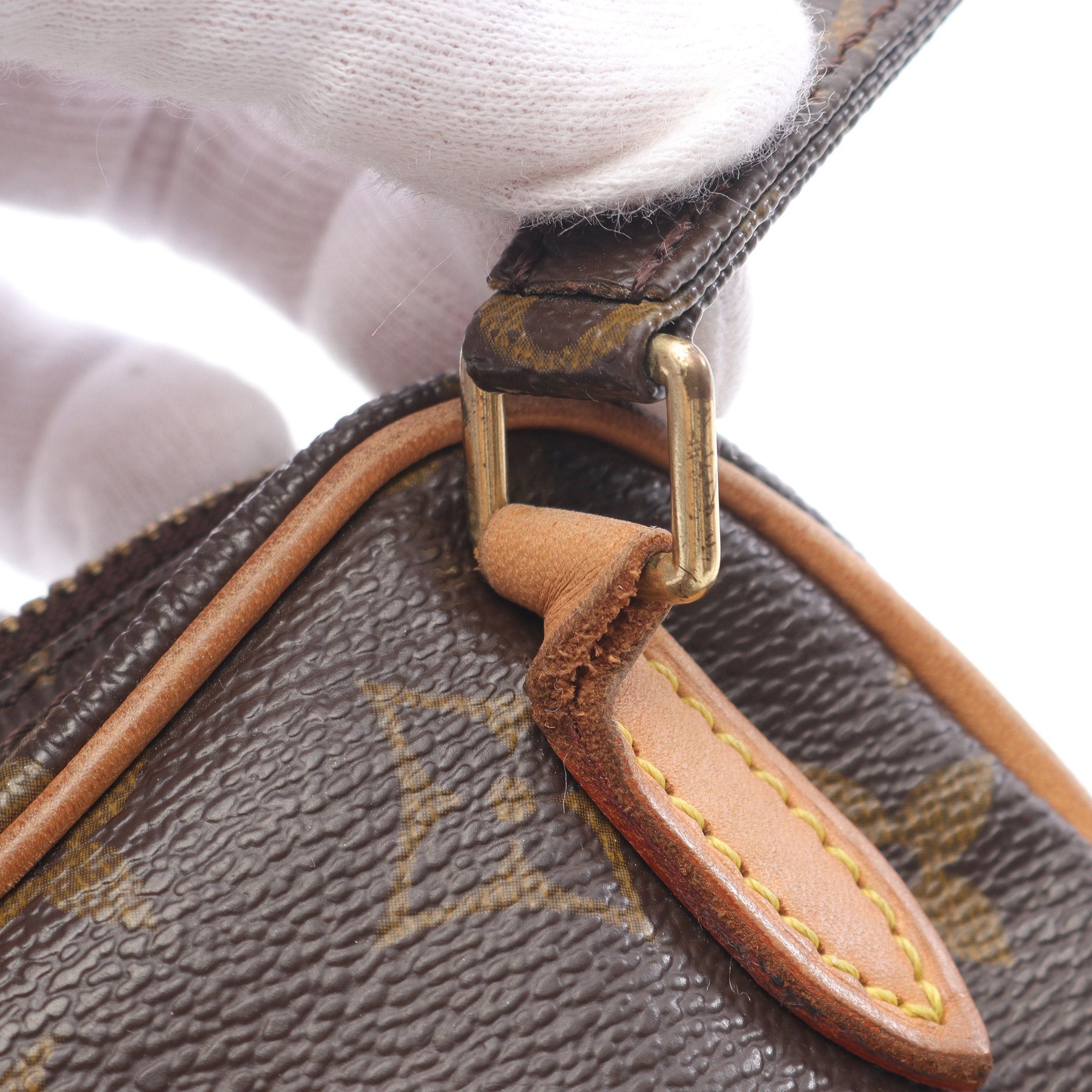 Louis Vuitton Louis Vuitton Marly Monogram Shoulder Bag Leather Brown Size ONE SIZE - 6 Thumbnail