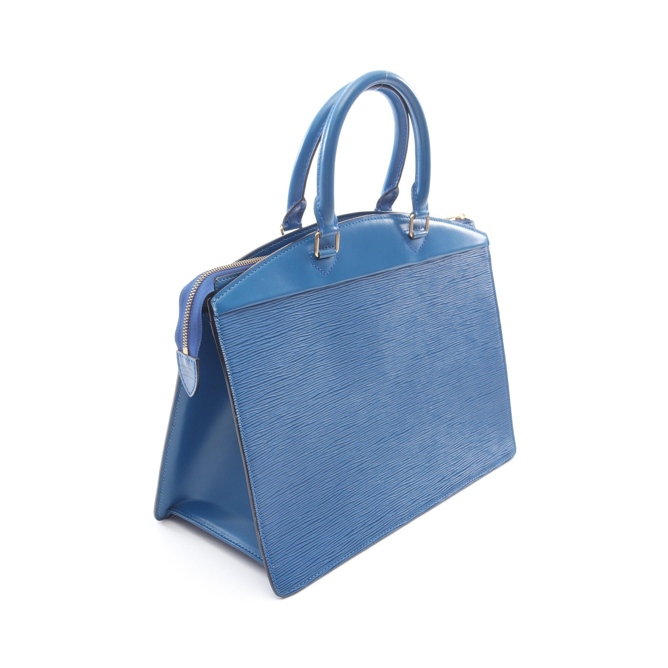 Louis Vuitton Louis Vuitton Rivera Epi Toledo Blue Handbag Leather Size ONE SIZE - 2 Thumbnail