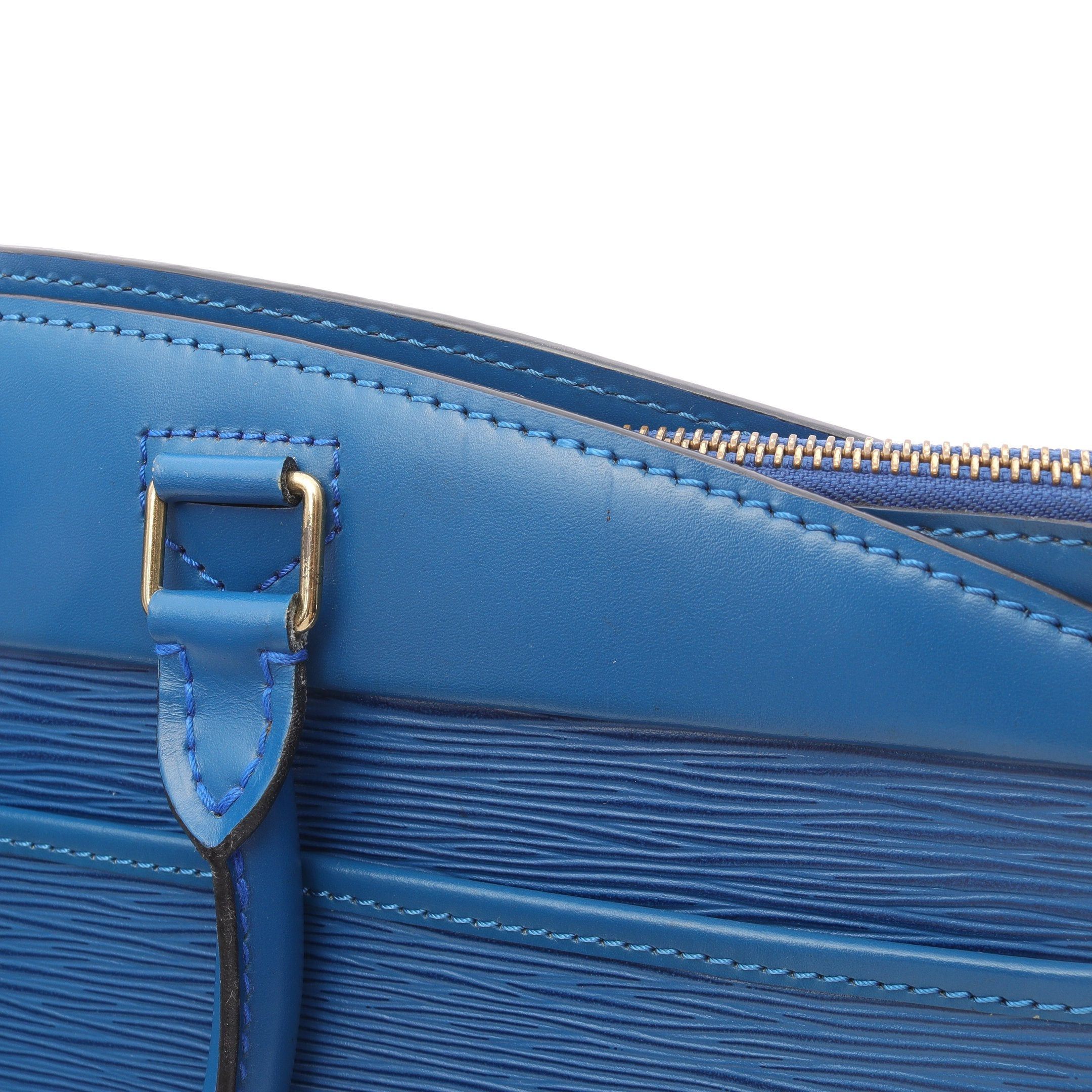 Louis Vuitton Louis Vuitton Rivera Epi Toledo Blue Handbag Leather Size ONE SIZE - 7 Thumbnail