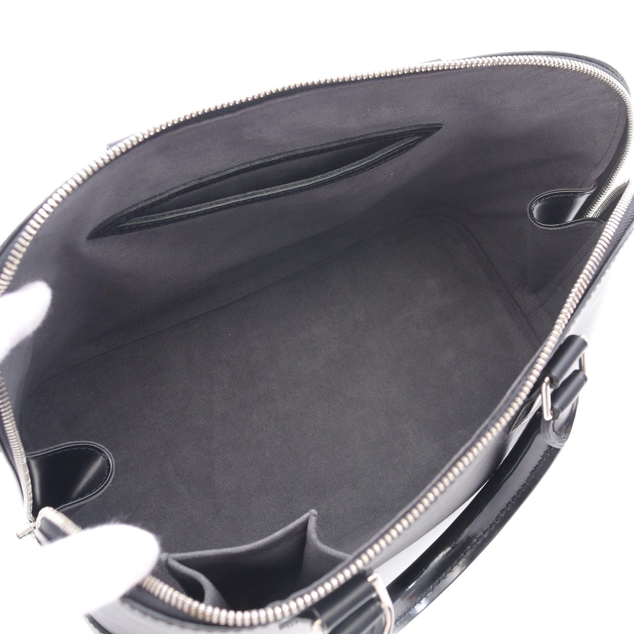 Louis Vuitton Louis Vuitton Alma Pm Epi Noir Handbag Leather Black Size ONE SIZE - 3 Thumbnail