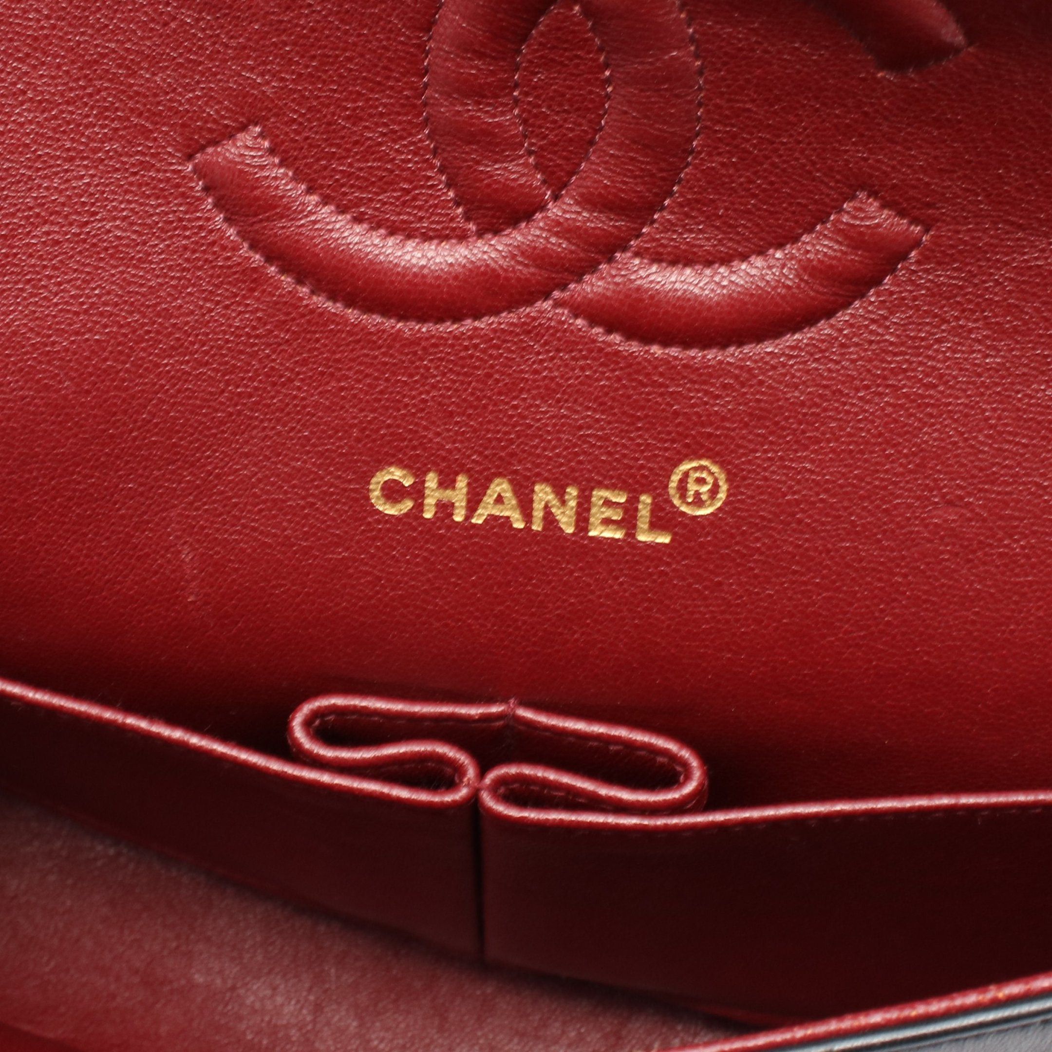 Chanel Chanel Matelasse Double Flap Chain Shoulder Bag Leather Black Gold Hardware Size ONE SIZE - 4 Thumbnail