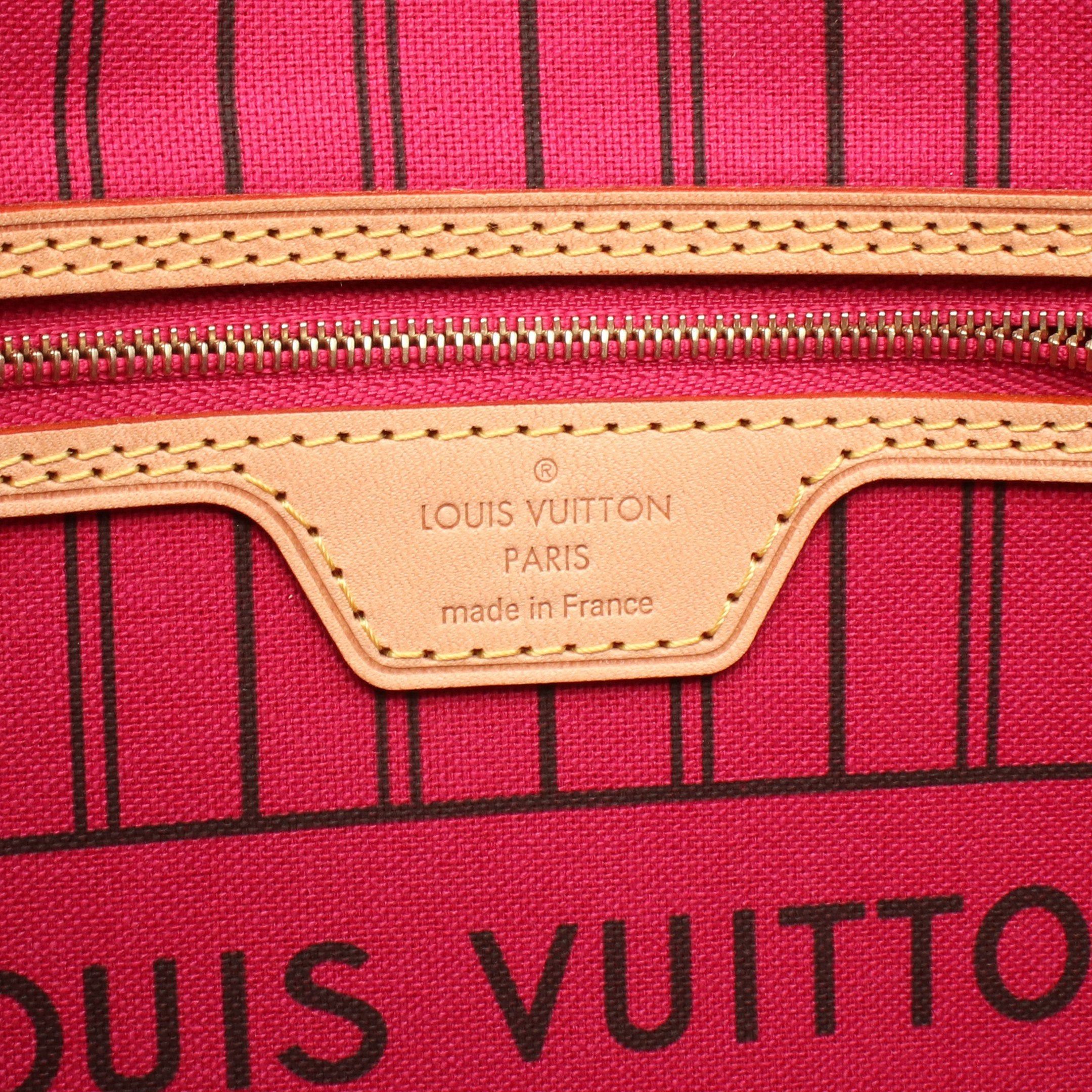 Louis Vuitton Louis Vuitton Neverfull Pm Monogram Pivoine Handbag Tote Bag Leather Brown Size ONE SIZE - 4 Thumbnail