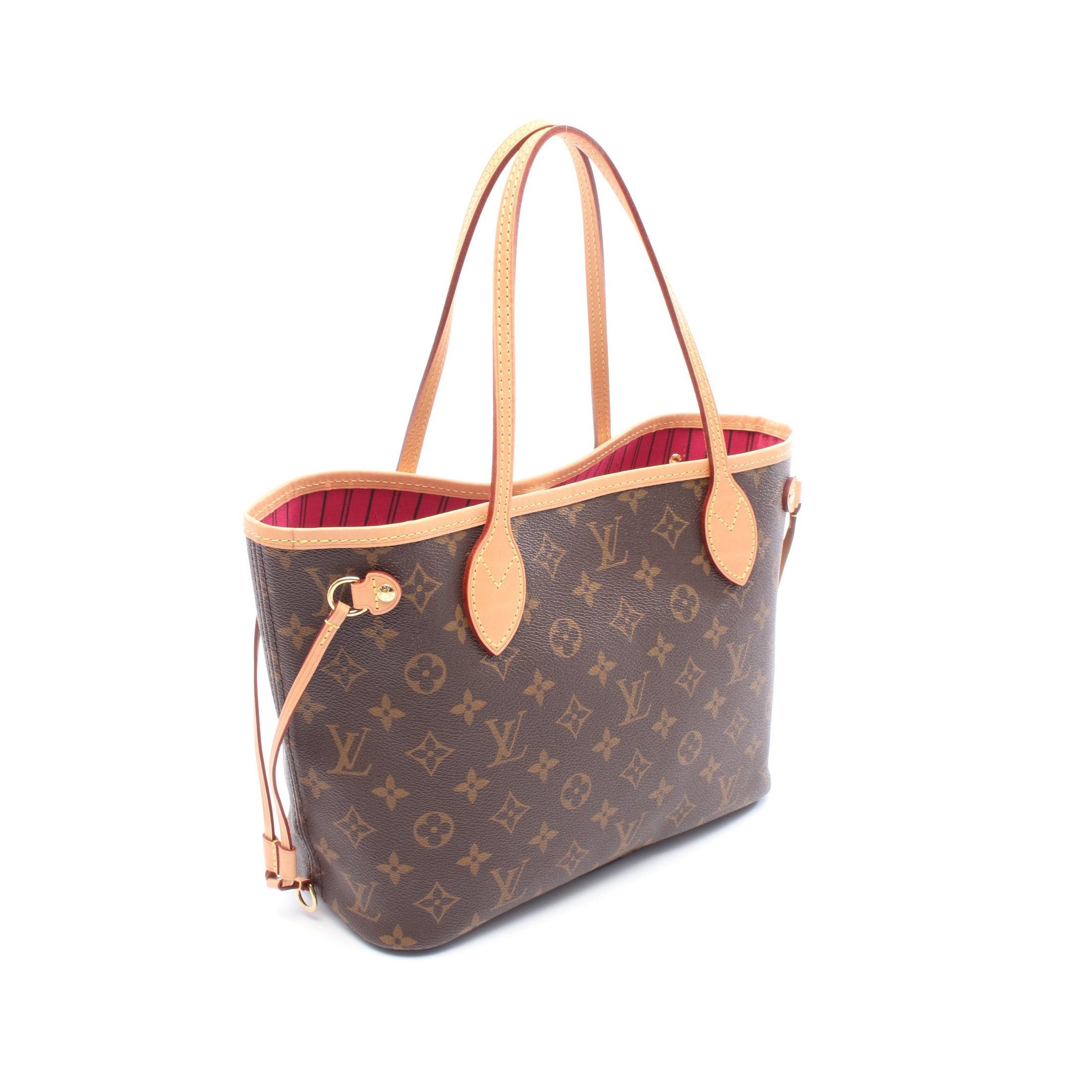Louis Vuitton Louis Vuitton Neverfull Pm Monogram Pivoine Handbag Tote Bag Leather Brown Size ONE SIZE - 2 Thumbnail